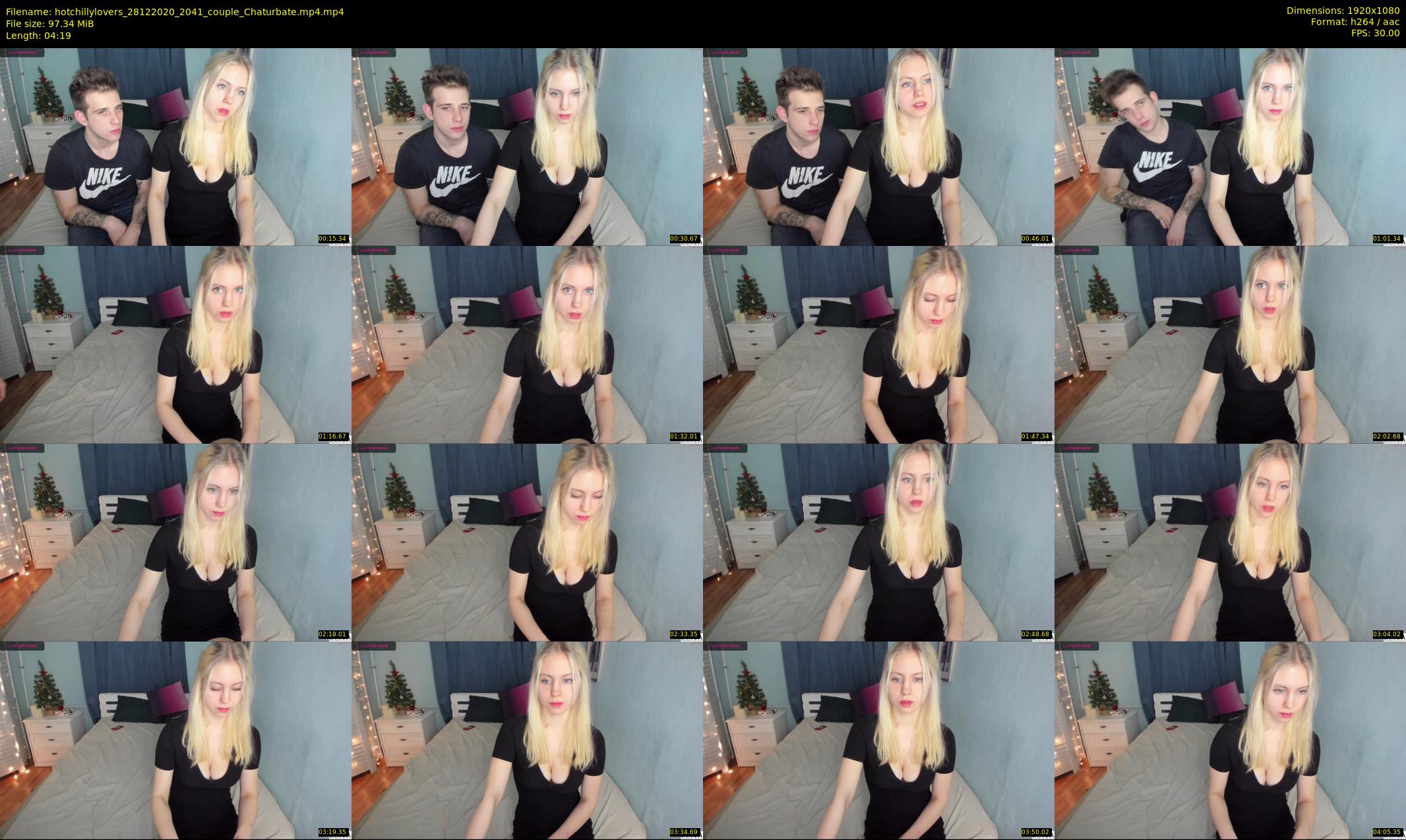 hotchillylovers — 5 minute Chaturbate couple cam show recording, 1080p, Dec 28, 2020