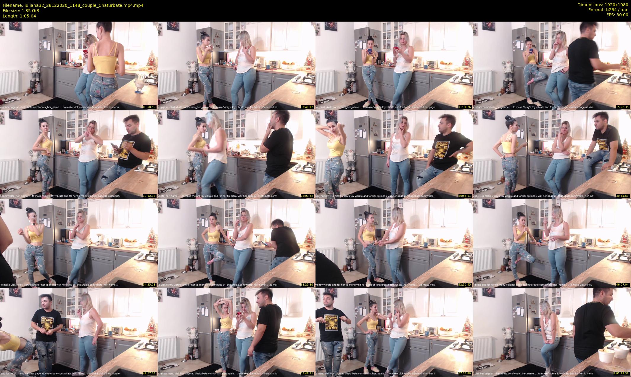 iuliana32 — 66 minute Chaturbate couple cam show recording, 1080p, Dec 28, 2020