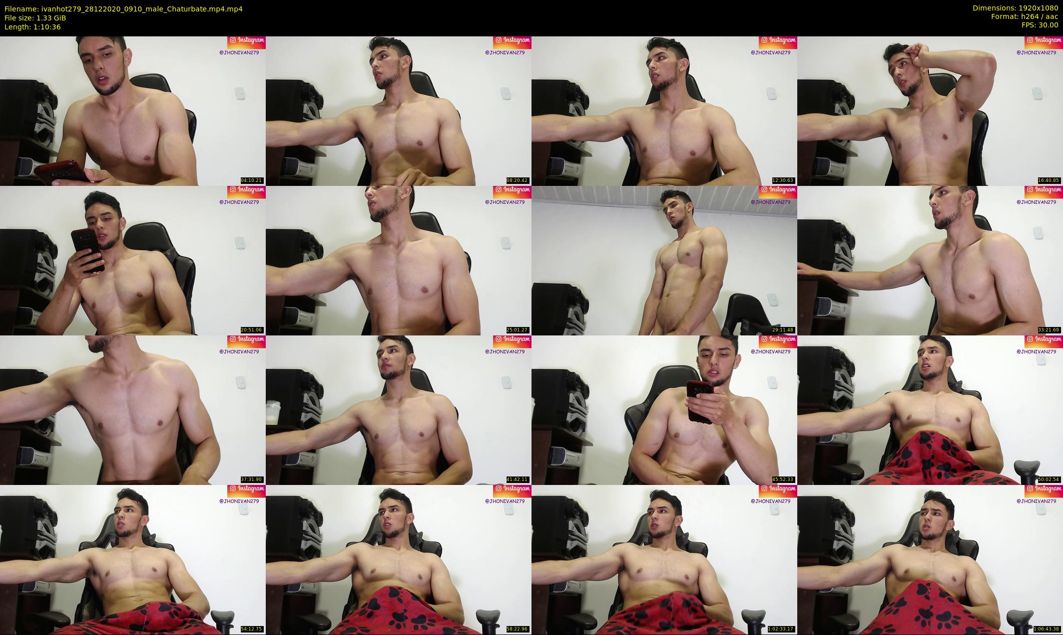 ivanhot279 — 71 minute Chaturbate male cam show recording, 1080p, Dec 28, 2020