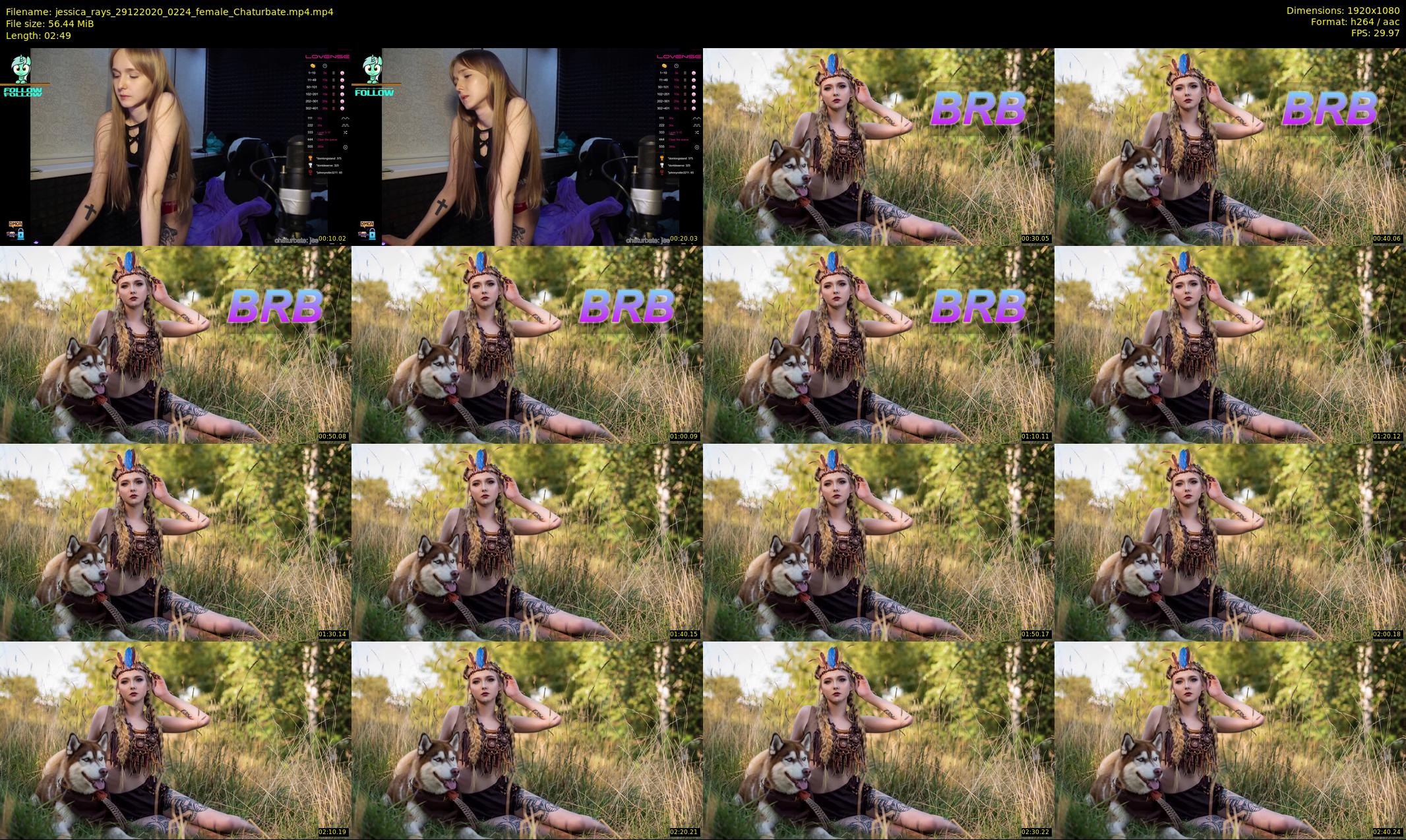 jessica_rays — 3 minute Chaturbate couple cam show recording, 1080p, Dec 29, 2020