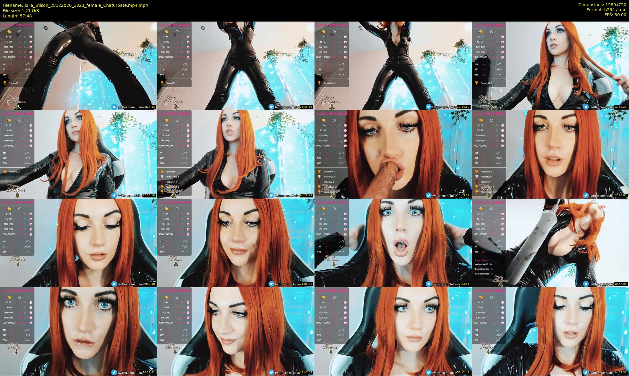 julia_wilson — 58 minute Chaturbate female cam show recording, 720p, Dec 28, 2020