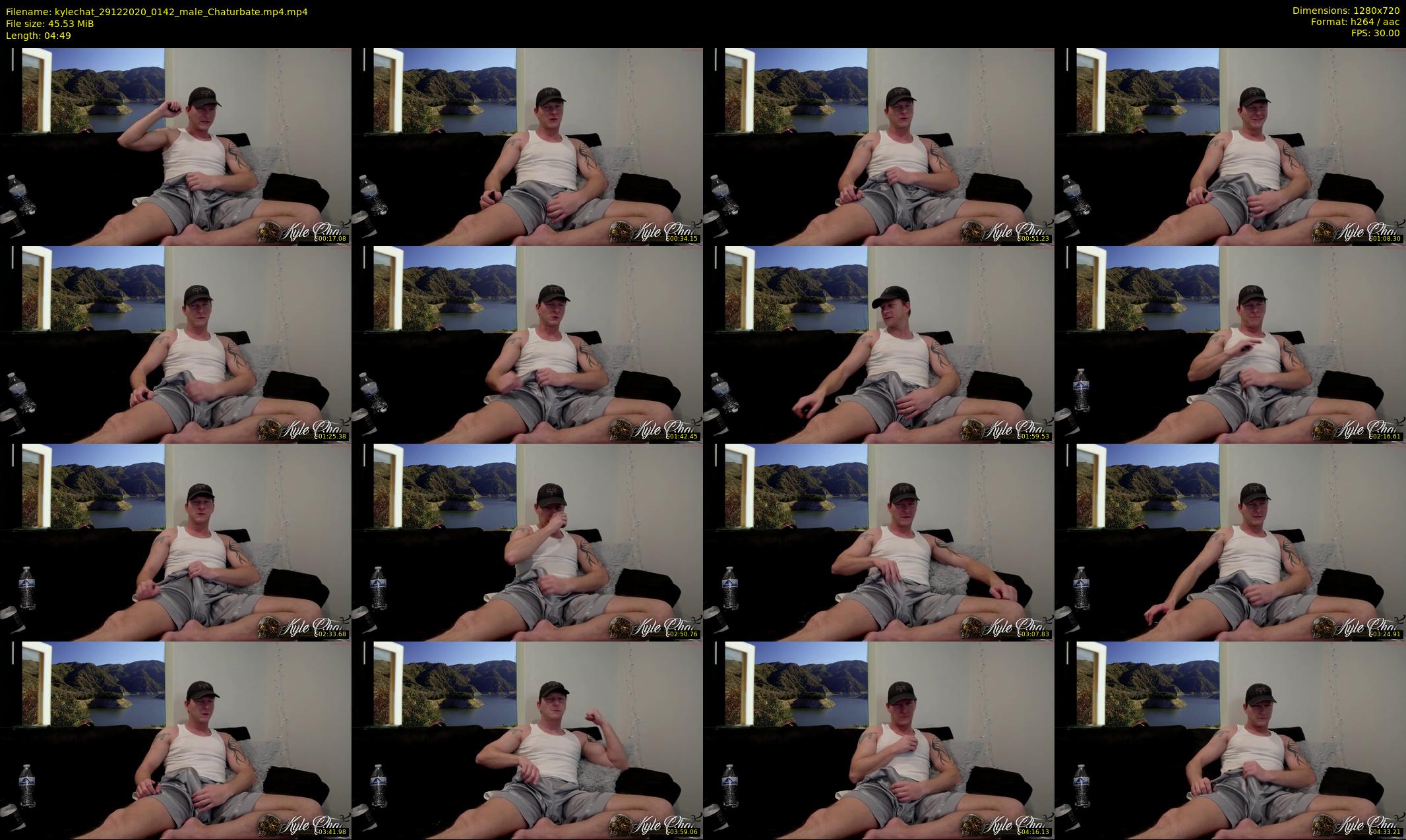 kylechat — 5 minute Chaturbate male cam show recording, 720p, Dec 29, 2020