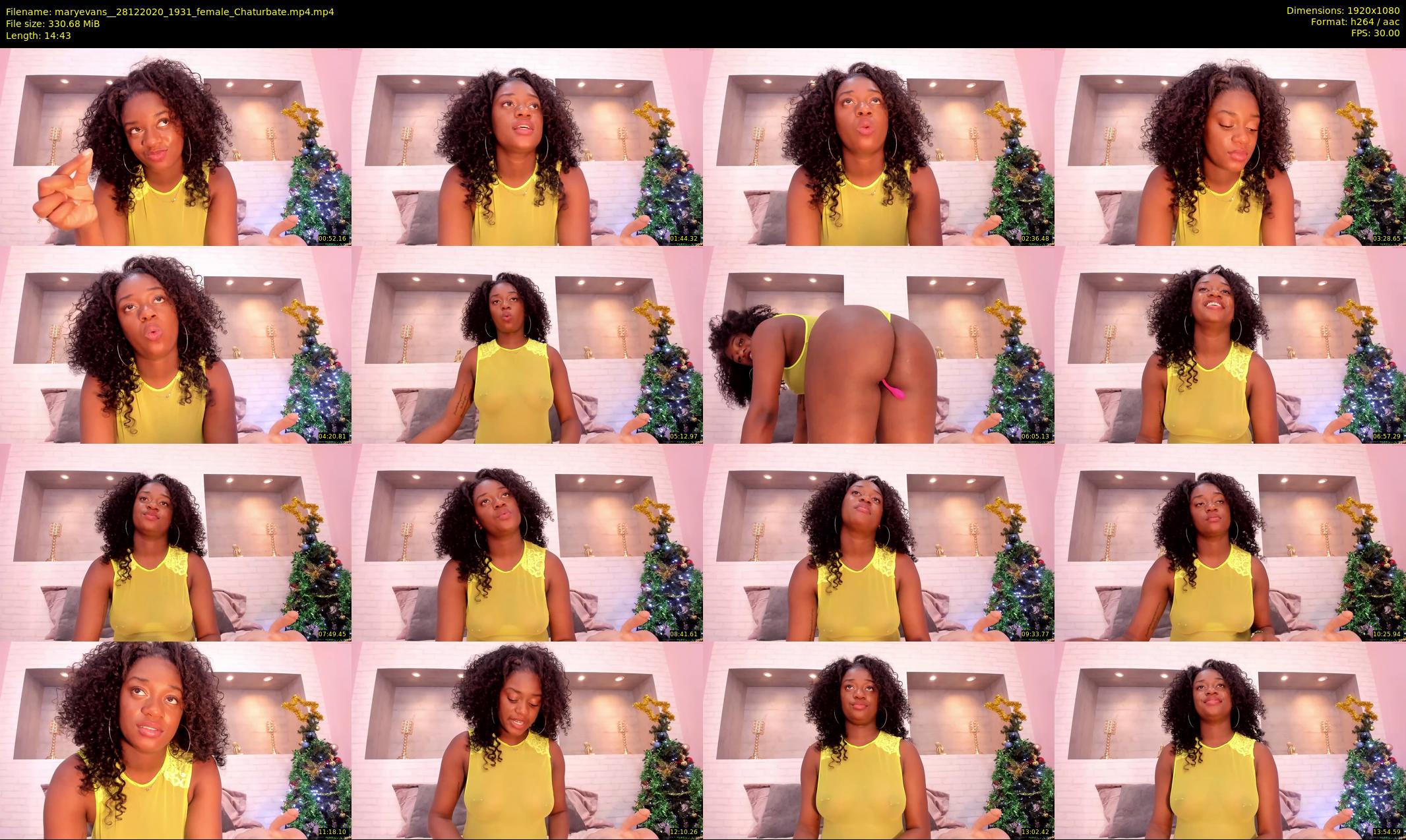 maryevans_ — 15 minute Chaturbate female cam show recording, 1080p, Dec 28, 2020