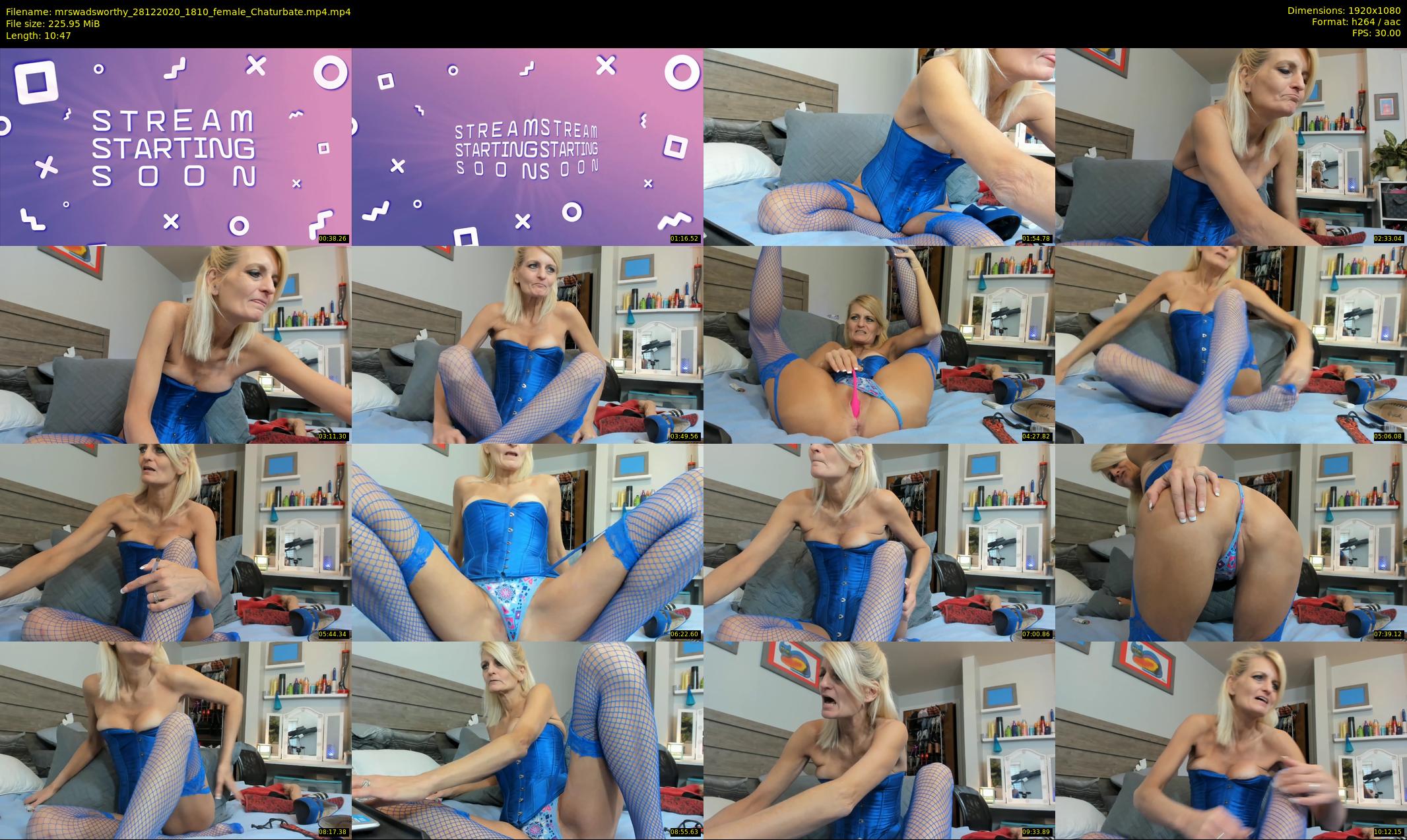 mrswadsworthy — 11 minute Chaturbate female cam show recording, 1080p, Dec 28, 2020