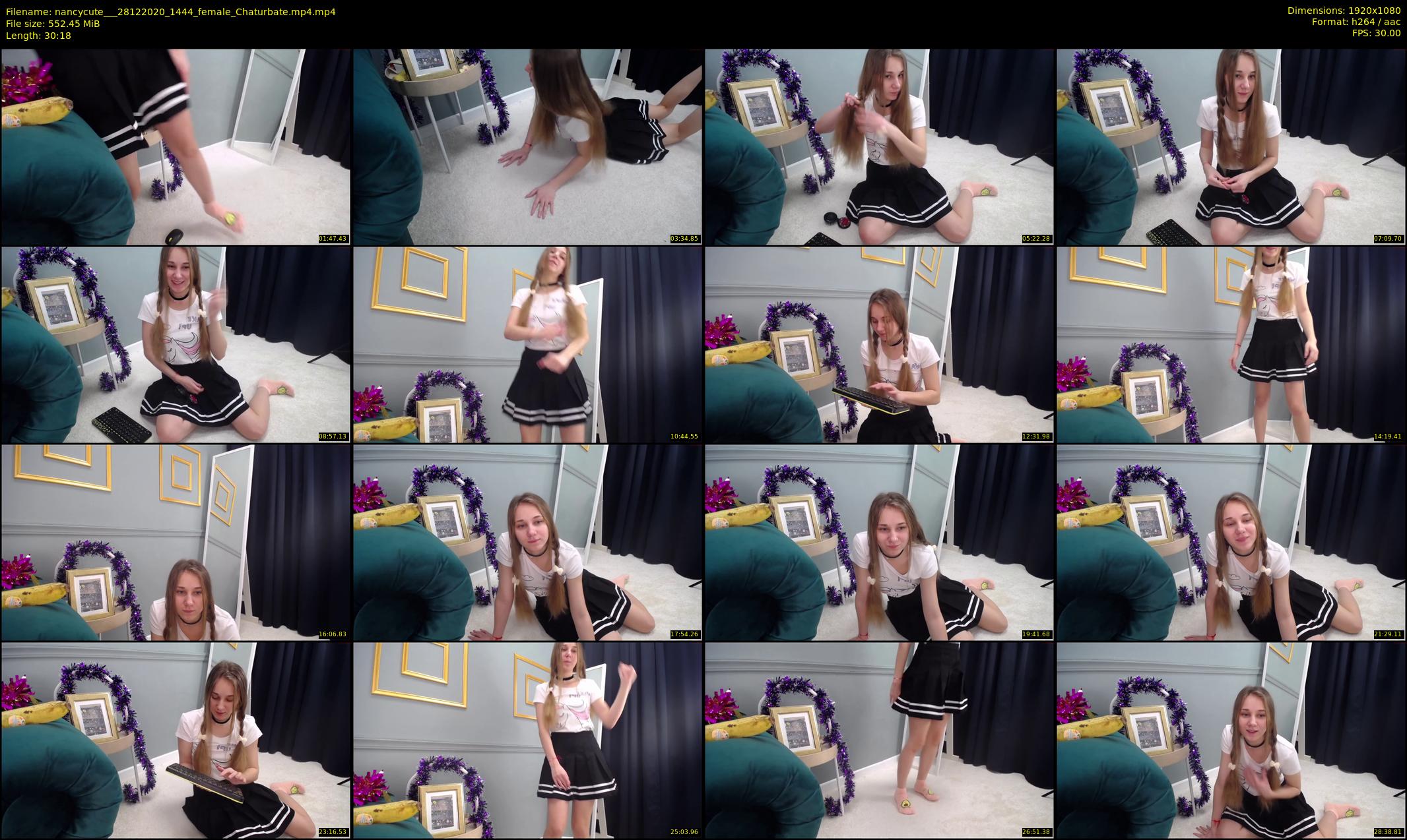 nancycute__ — 31 minute Chaturbate female cam show recording, 1080p, Dec 28, 2020