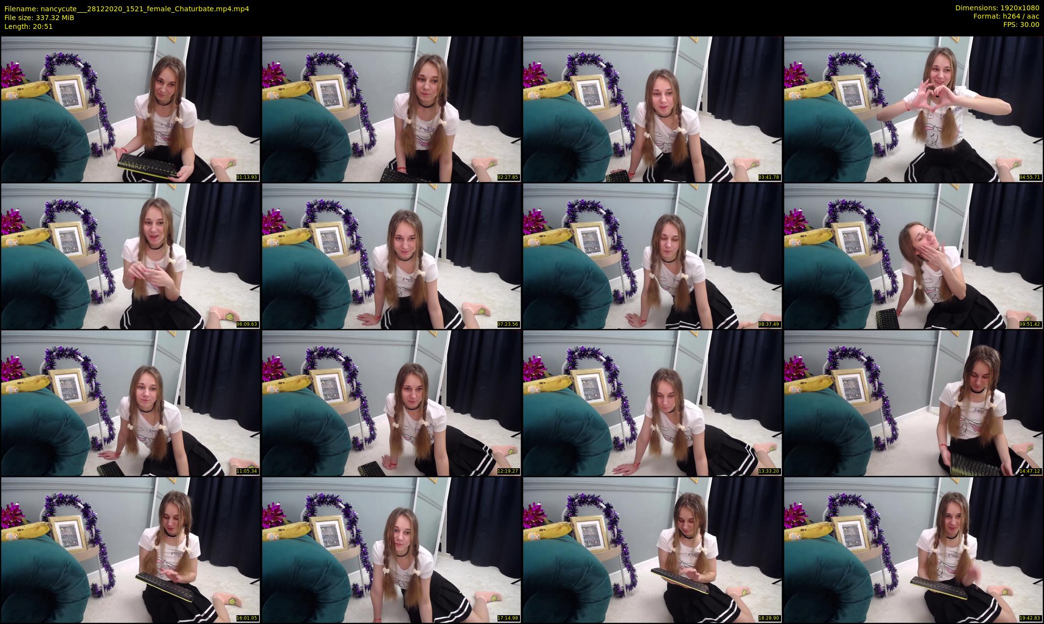 nancycute__ — 21 minute Chaturbate female cam show recording, 1080p, Dec 28, 2020