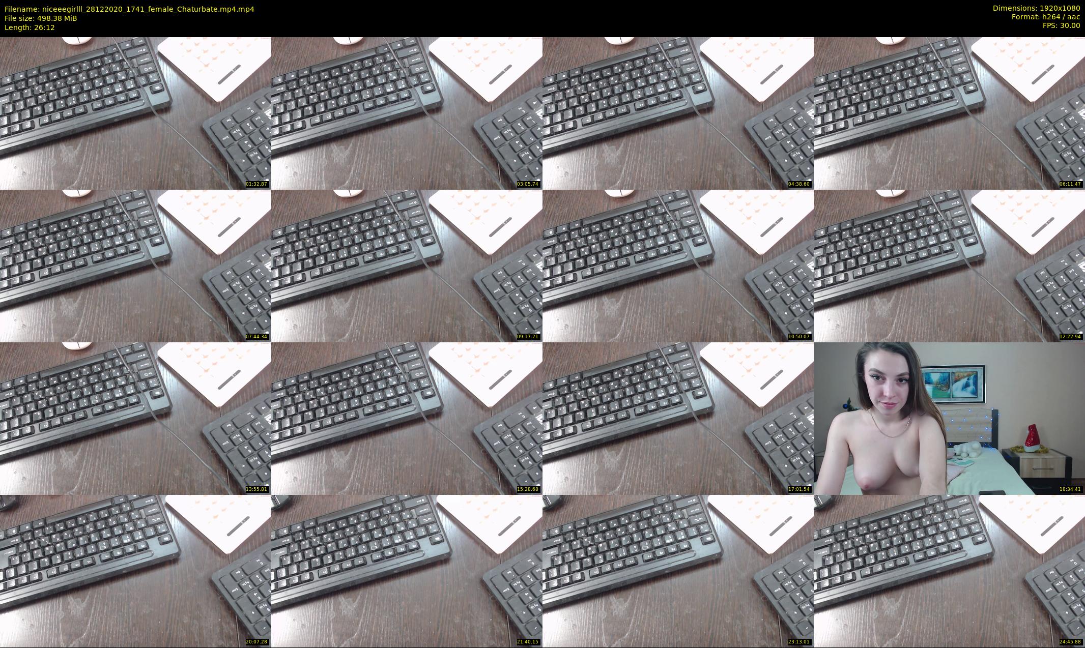 niceeegirlll — 27 minute Chaturbate couple cam show recording, 1080p, Dec 28, 2020
