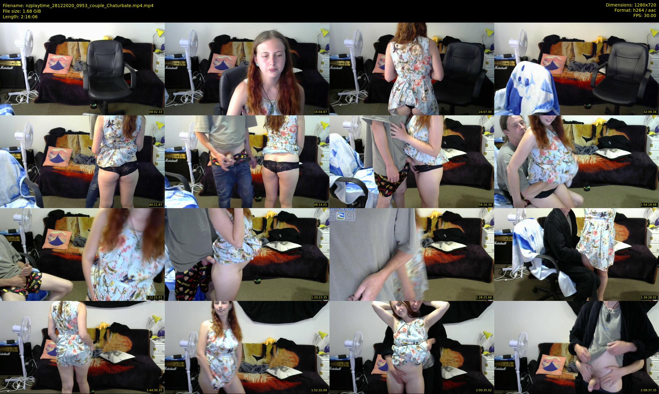 nzplaytime — 137 minute Chaturbate couple cam show recording, 720p, Dec 28, 2020