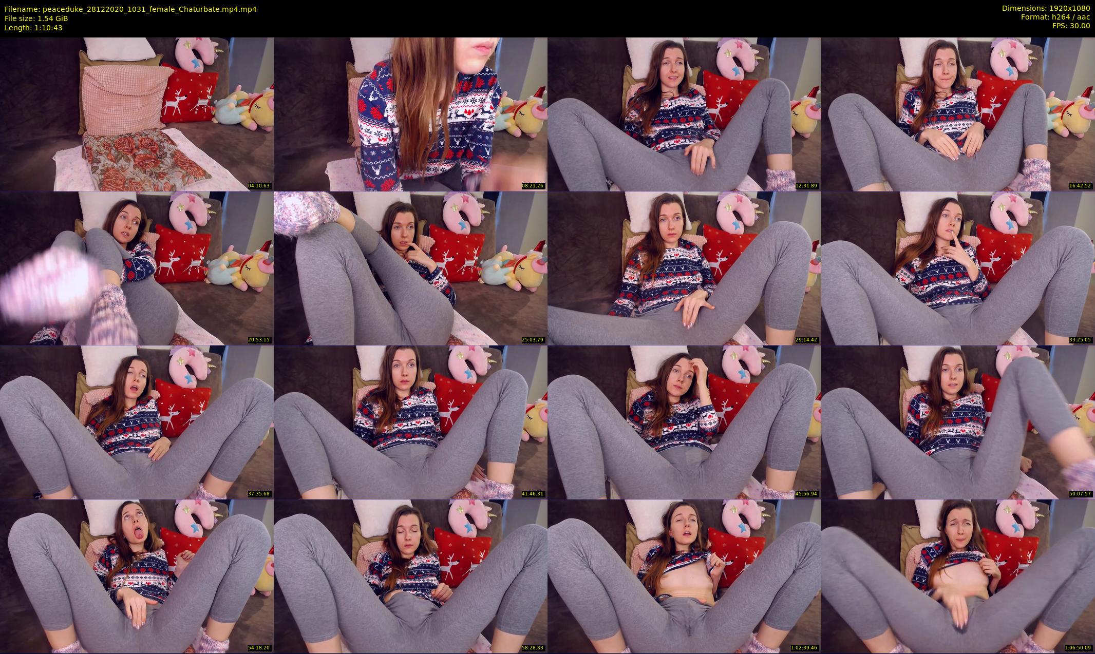 peaceduke — 71 minute Chaturbate female cam show recording, 1080p, Dec 28, 2020
