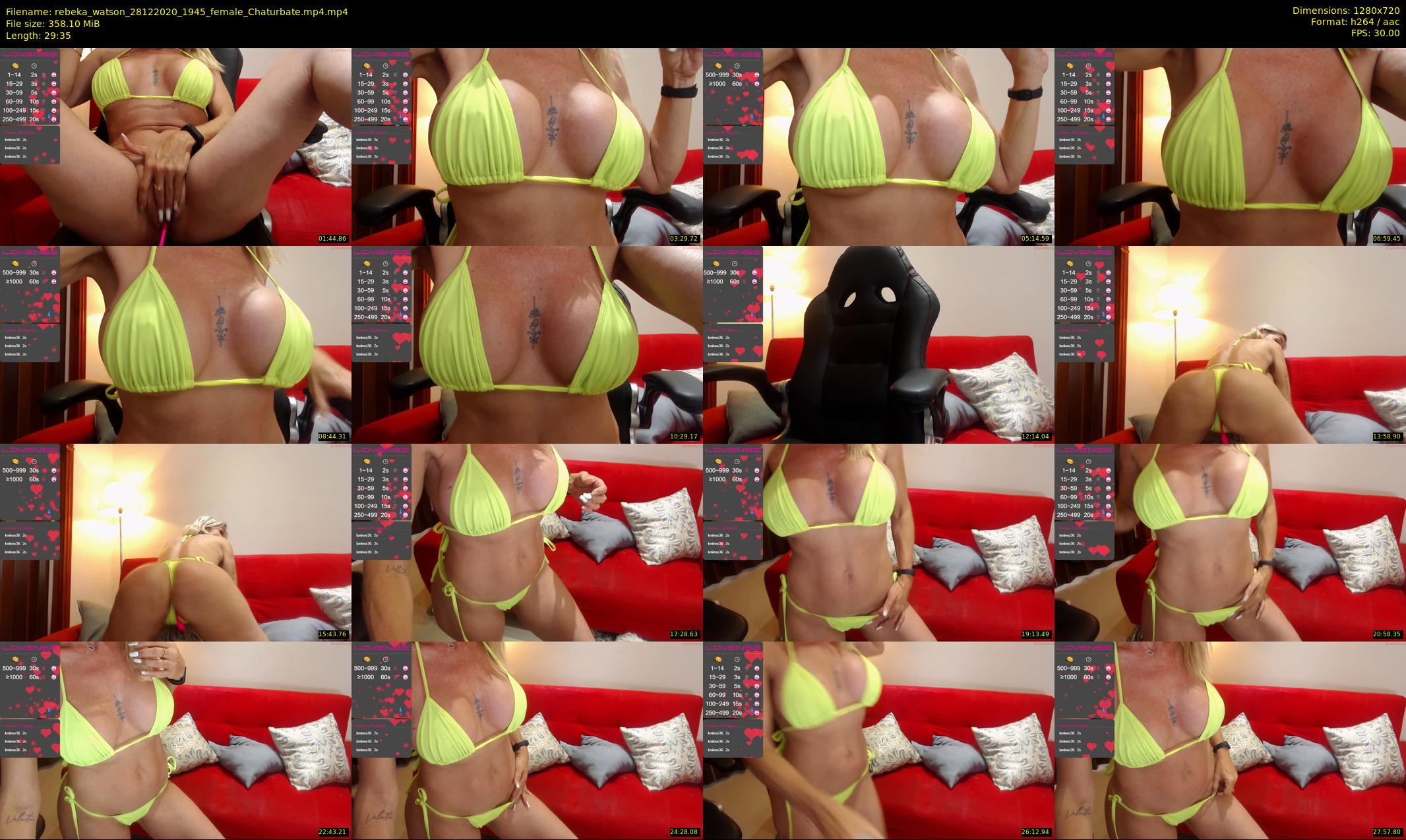 rebeka_watson — 30 minute Chaturbate female cam show recording, 720p, Dec 28, 2020