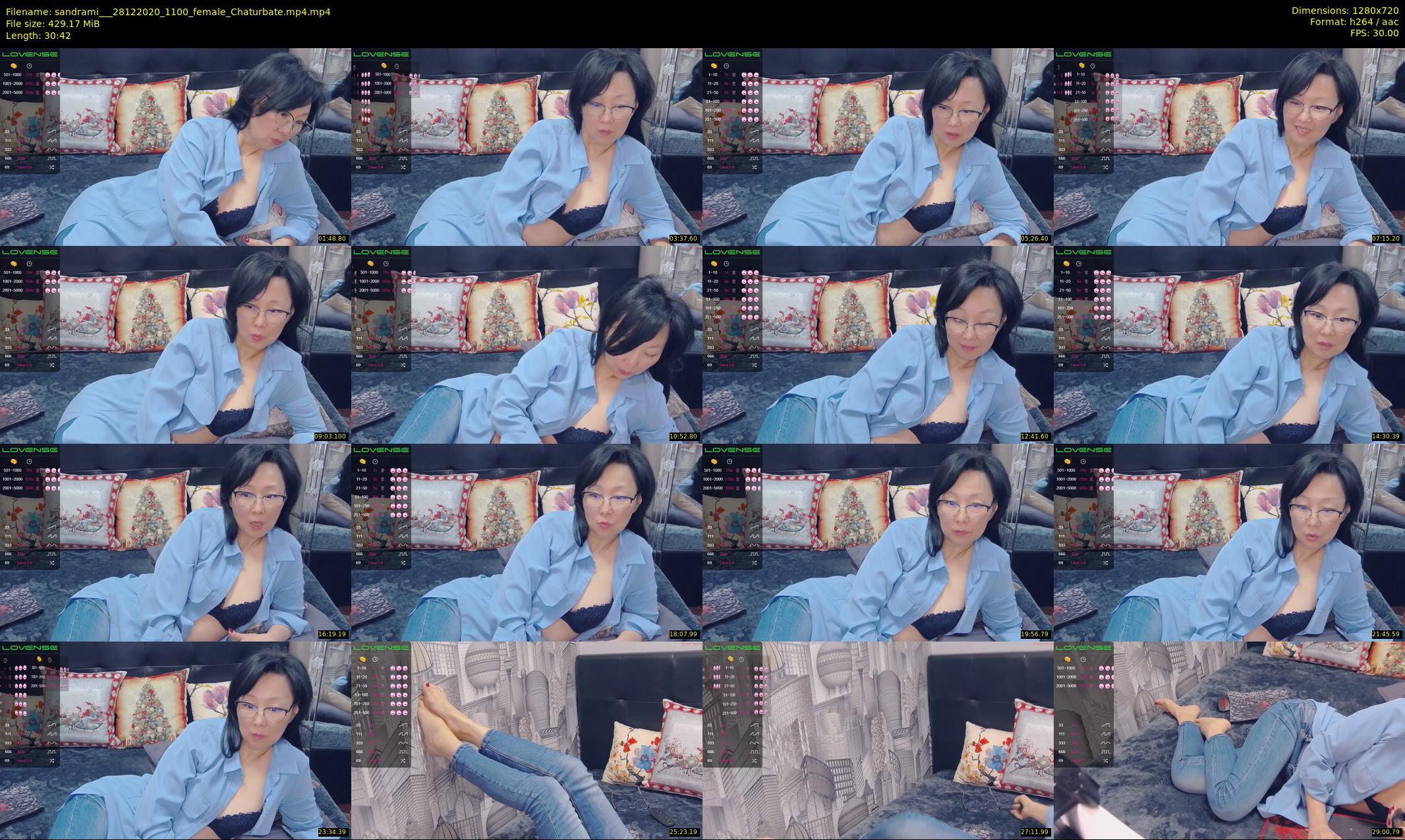 sandrami__ — 31 minute Chaturbate female cam show recording, 720p, Dec 28, 2020