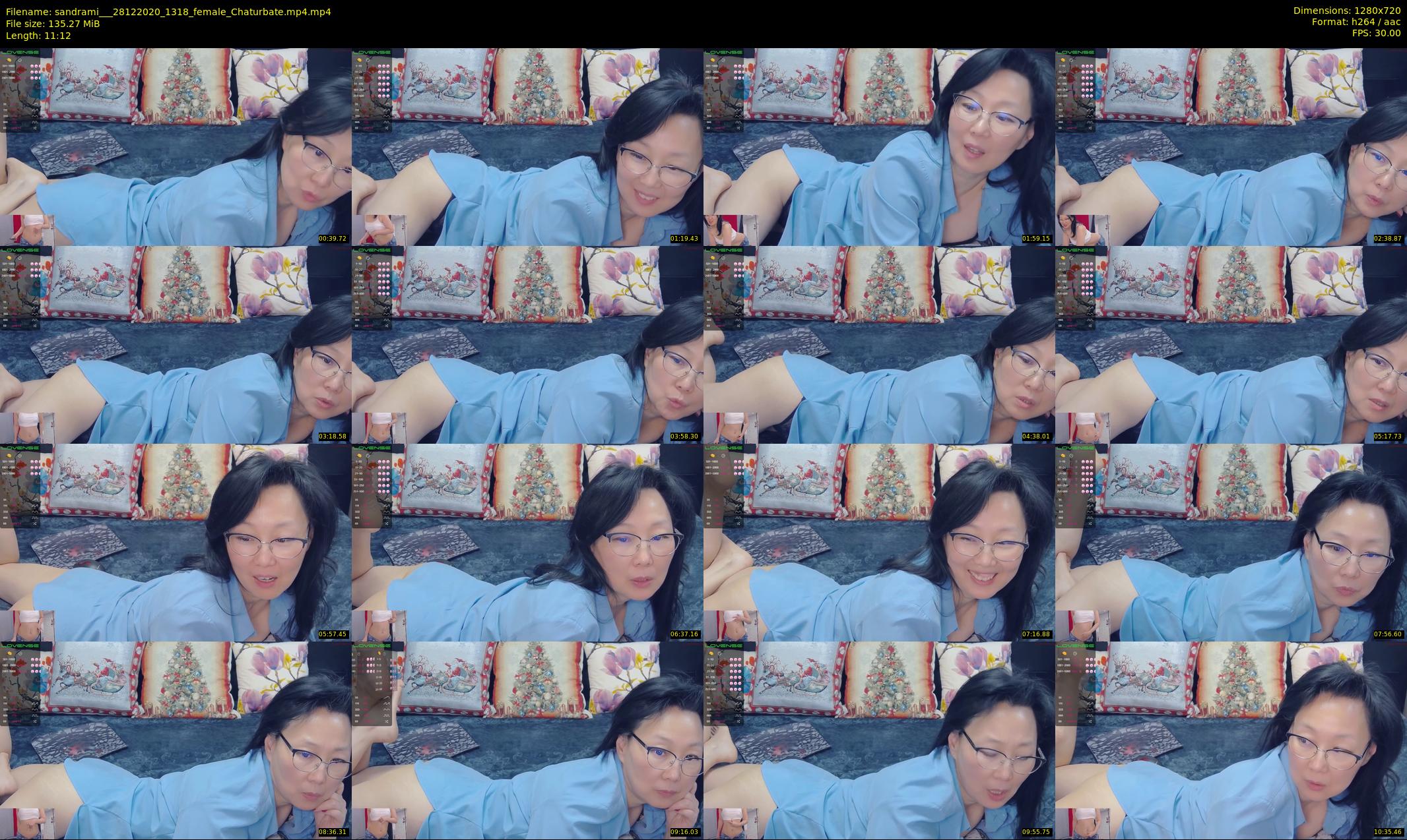 sandrami__ — 12 minute Chaturbate female cam show recording, 720p, Dec 28, 2020