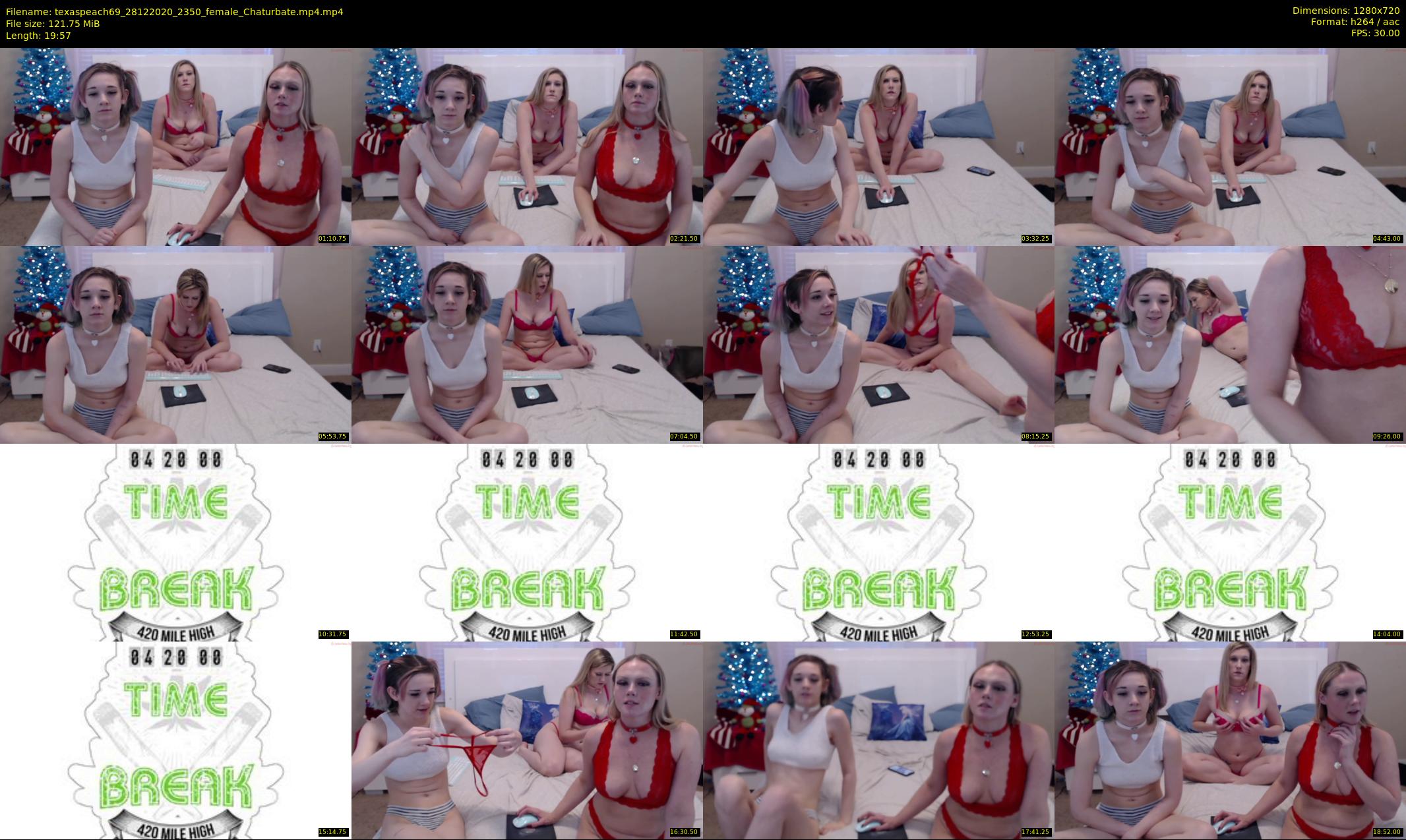 texaspeach69 — 20 minute Chaturbate female cam show recording, 720p, Dec 28, 2020