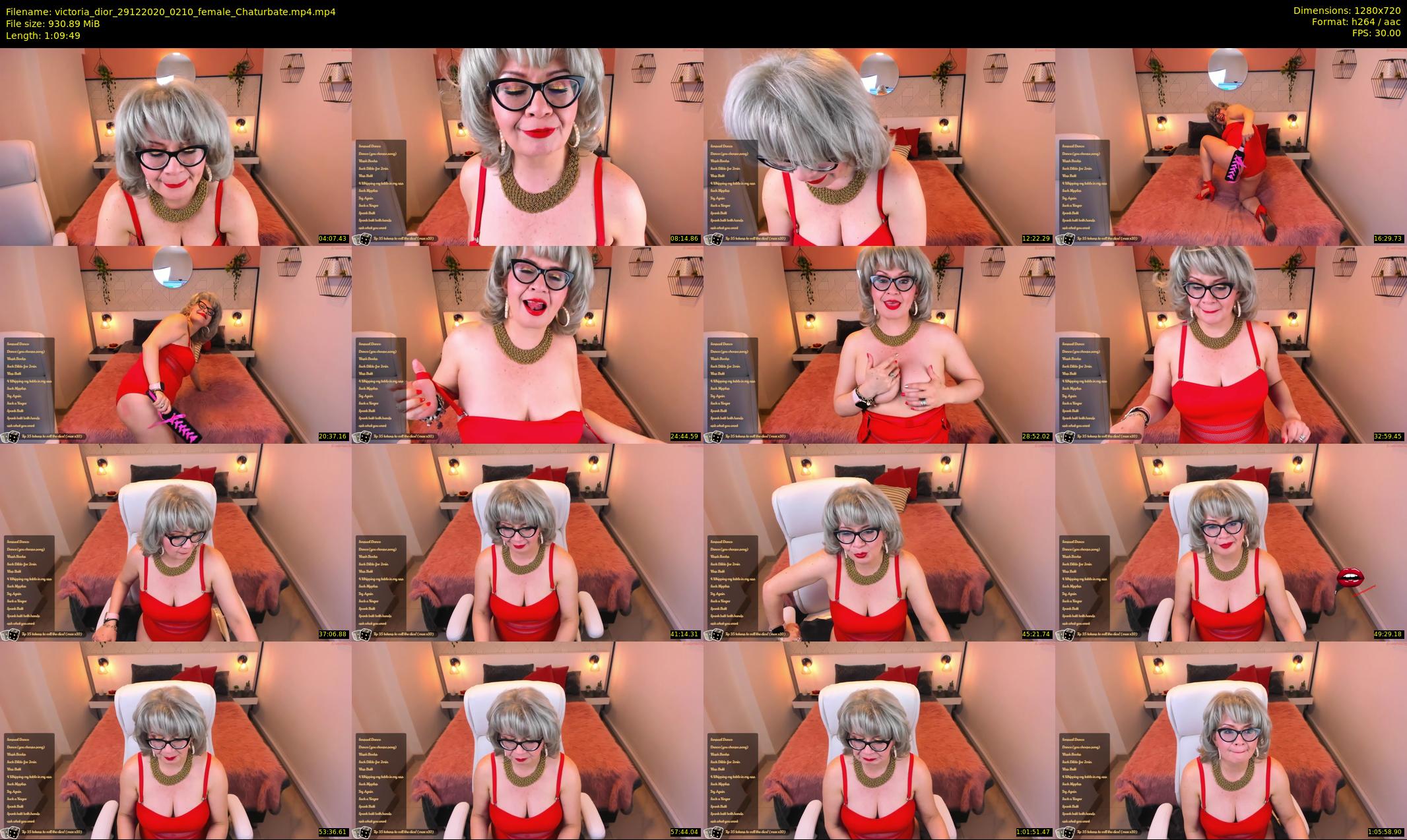 victoria_dior — 70 minute Chaturbate female cam show recording, 720p, Dec 29, 2020