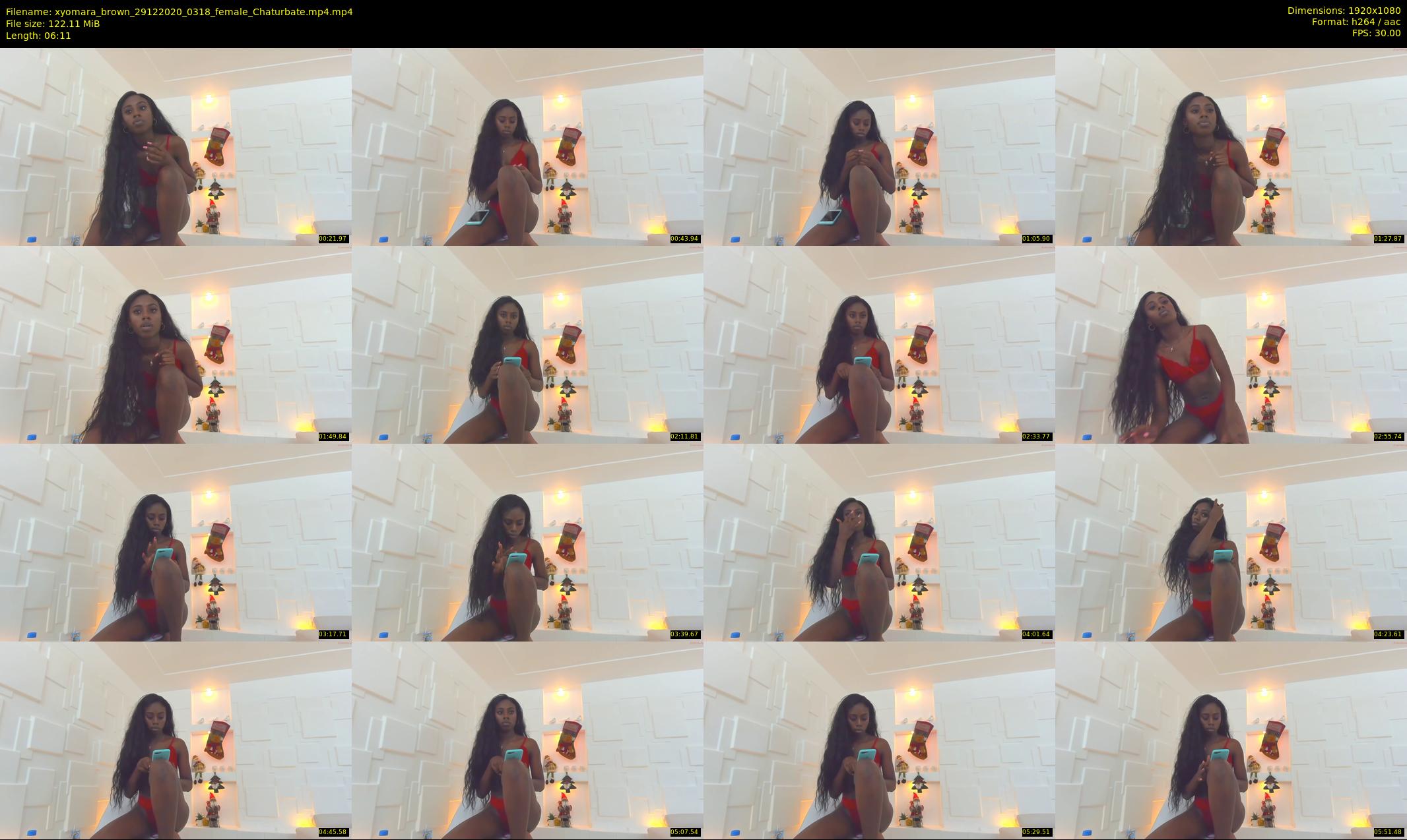 xyomara_brown — 7 minute Chaturbate female cam show recording, 1080p, Dec 29, 2020