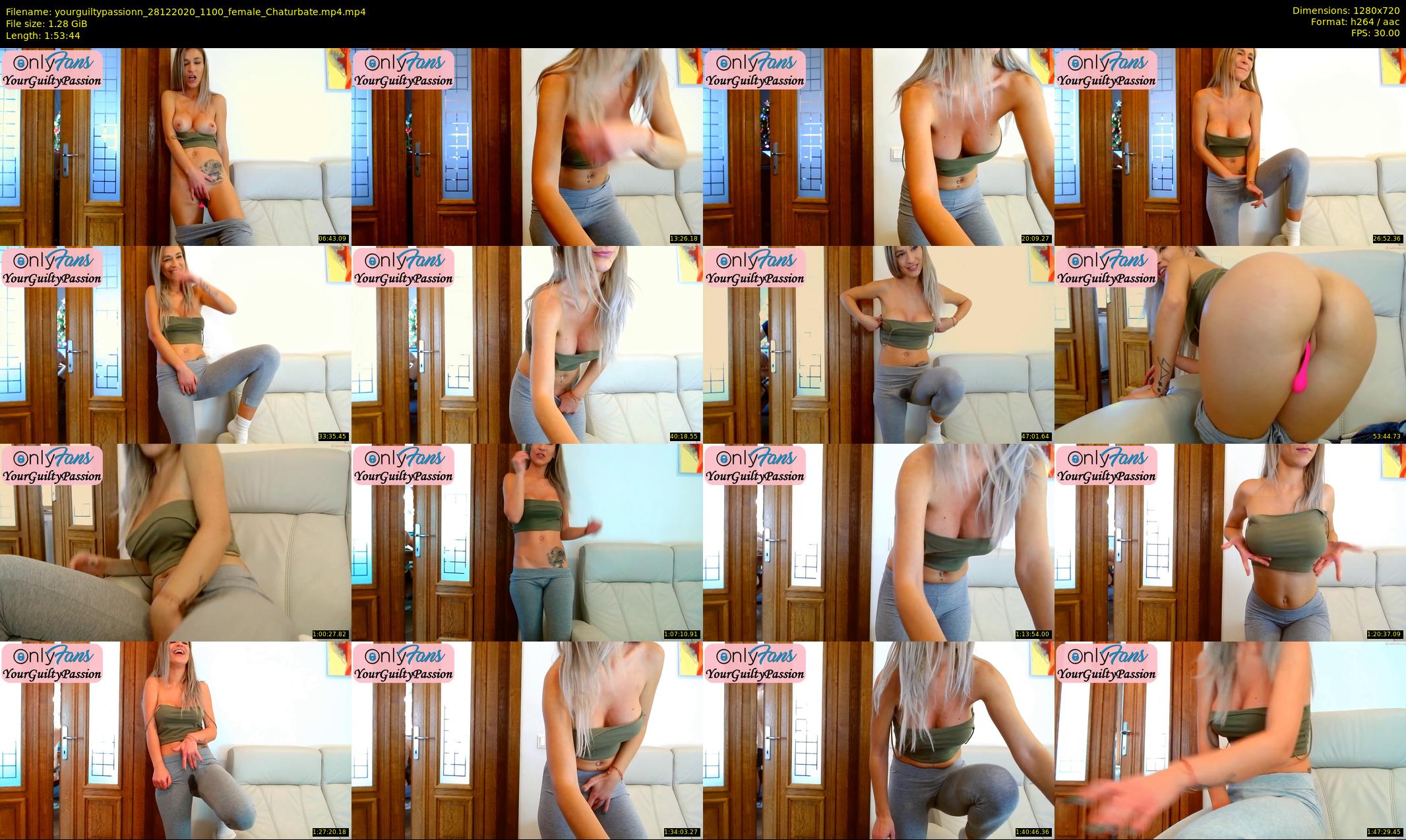yourguiltypassionn — 114 minute Chaturbate female cam show recording, 720p, Dec 28, 2020