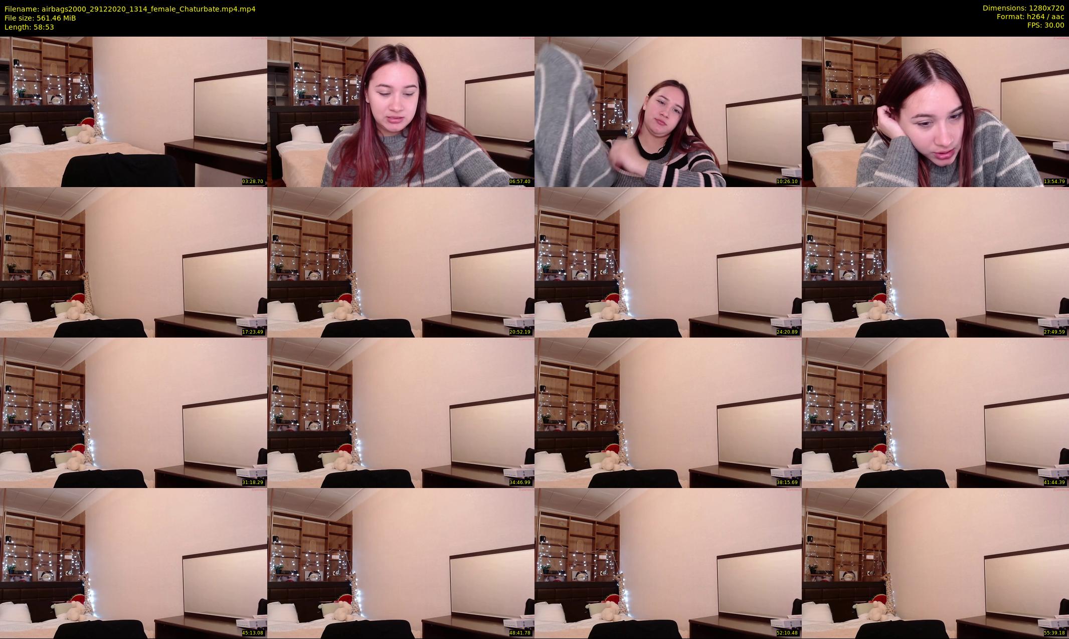 airbags2000 — 59 minute Chaturbate female cam show recording, 720p, Dec 29, 2020