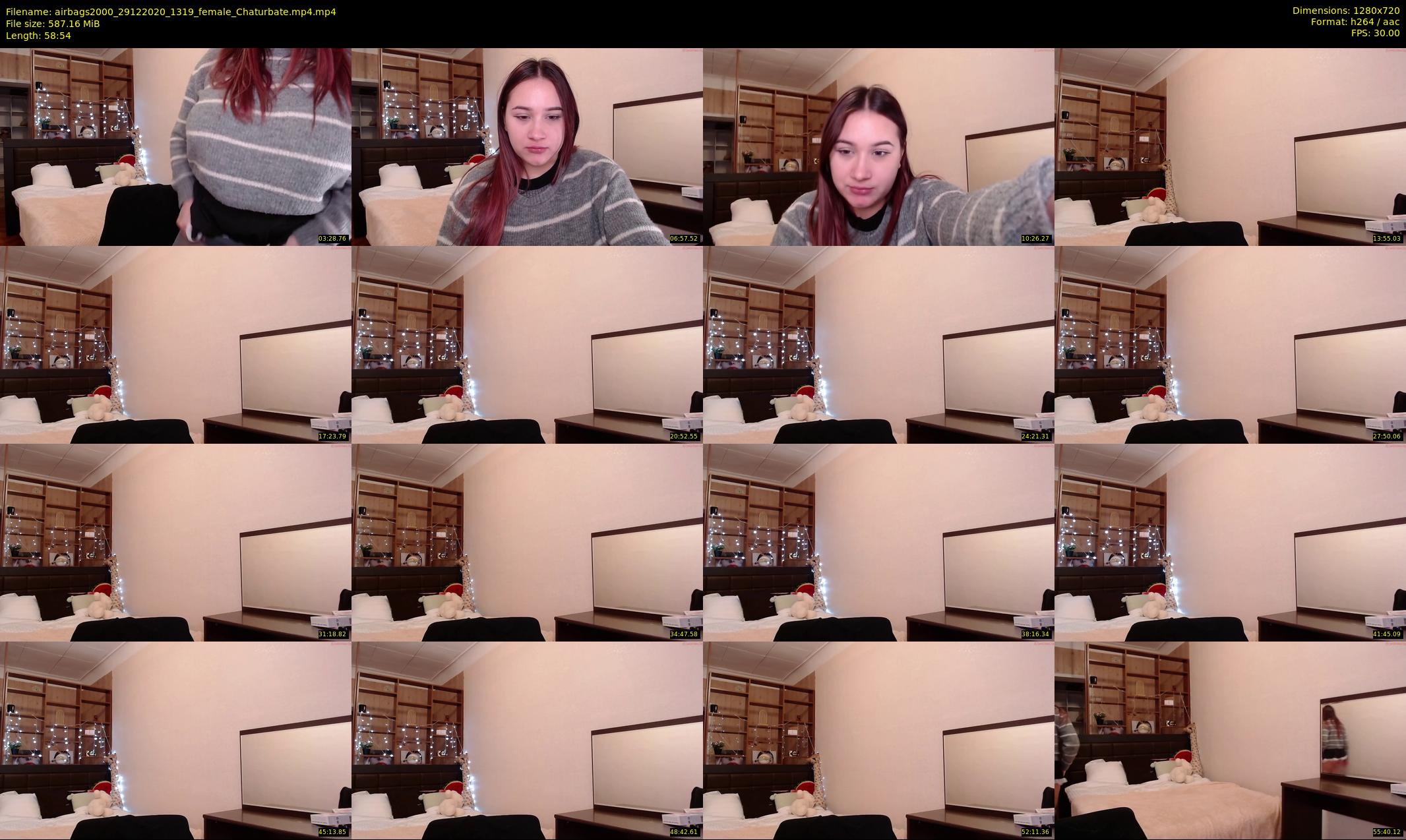 airbags2000 — 59 minute Chaturbate female cam show recording, 720p, Dec 29, 2020