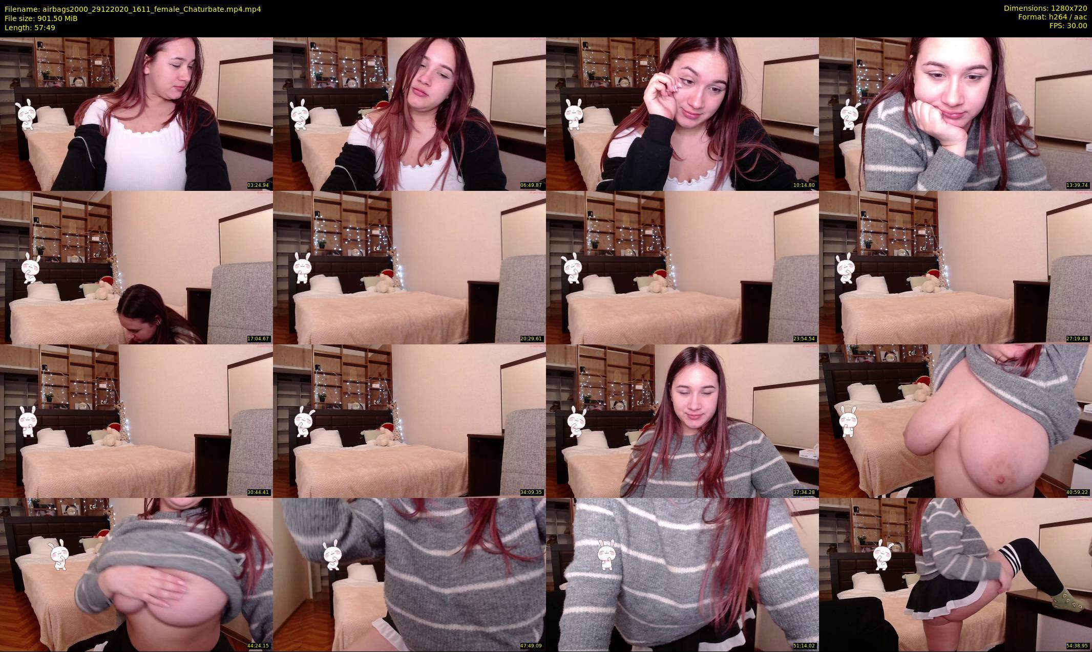 airbags2000 — 58 minute Chaturbate female cam show recording, 720p, Dec 29, 2020