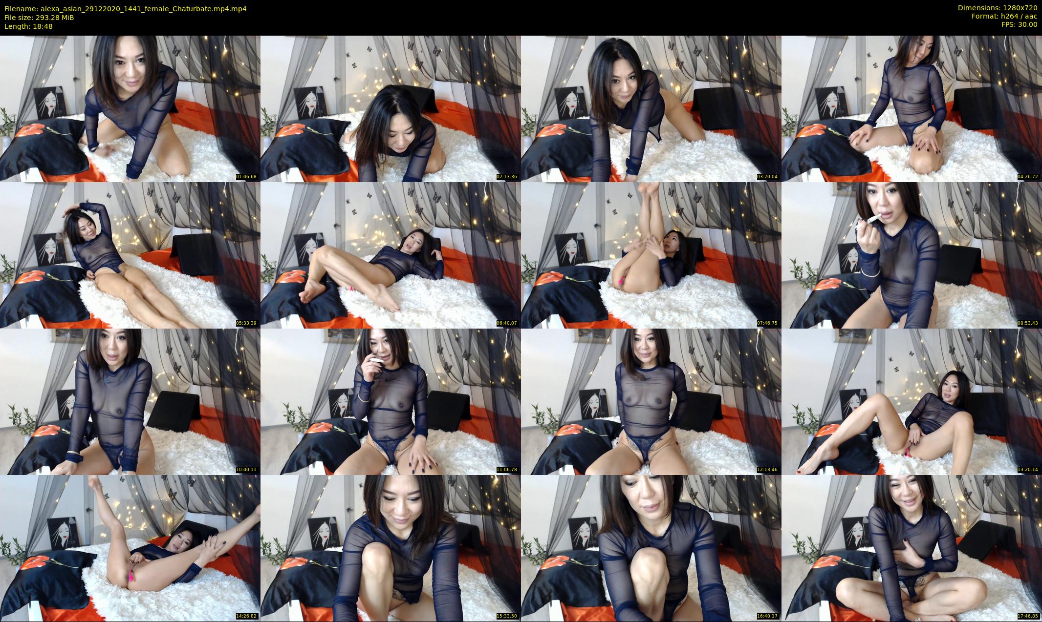 alexa_asian — 19 minute Chaturbate female cam show recording, 720p, Dec 29, 2020