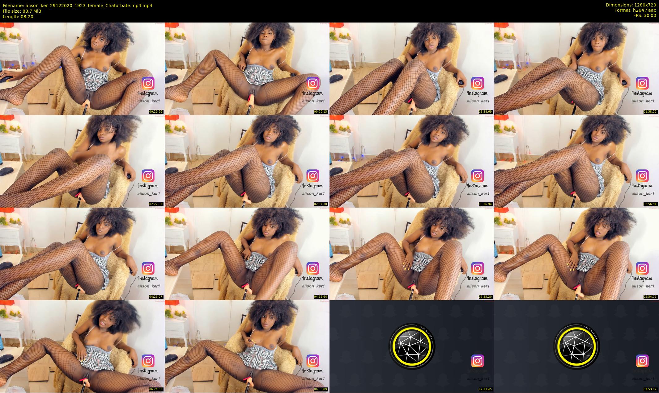 alison_ker — 9 minute Chaturbate female cam show recording, 720p, Dec 29, 2020