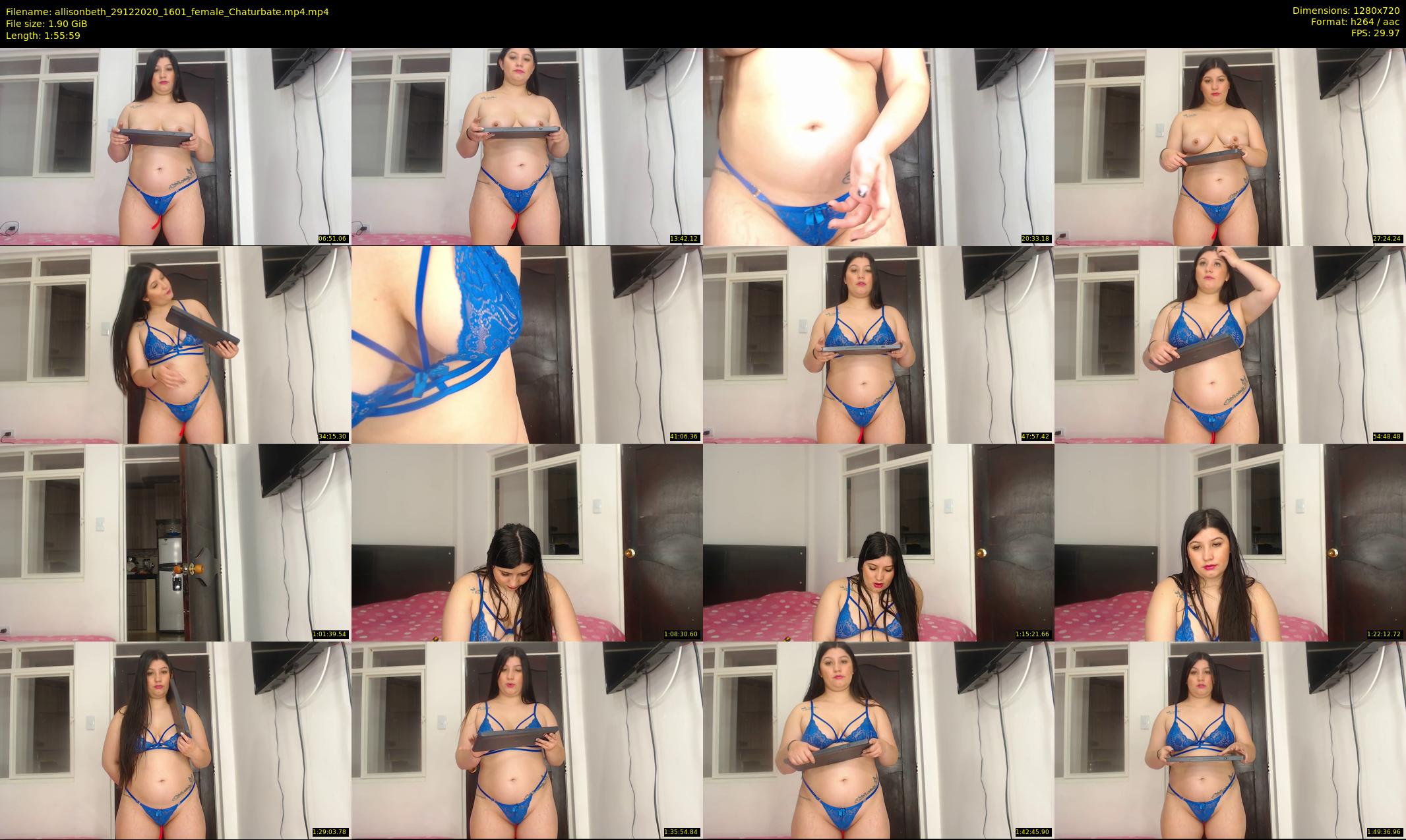 allisonbeth — 116 minute Chaturbate female cam show recording, 720p, Dec 29, 2020