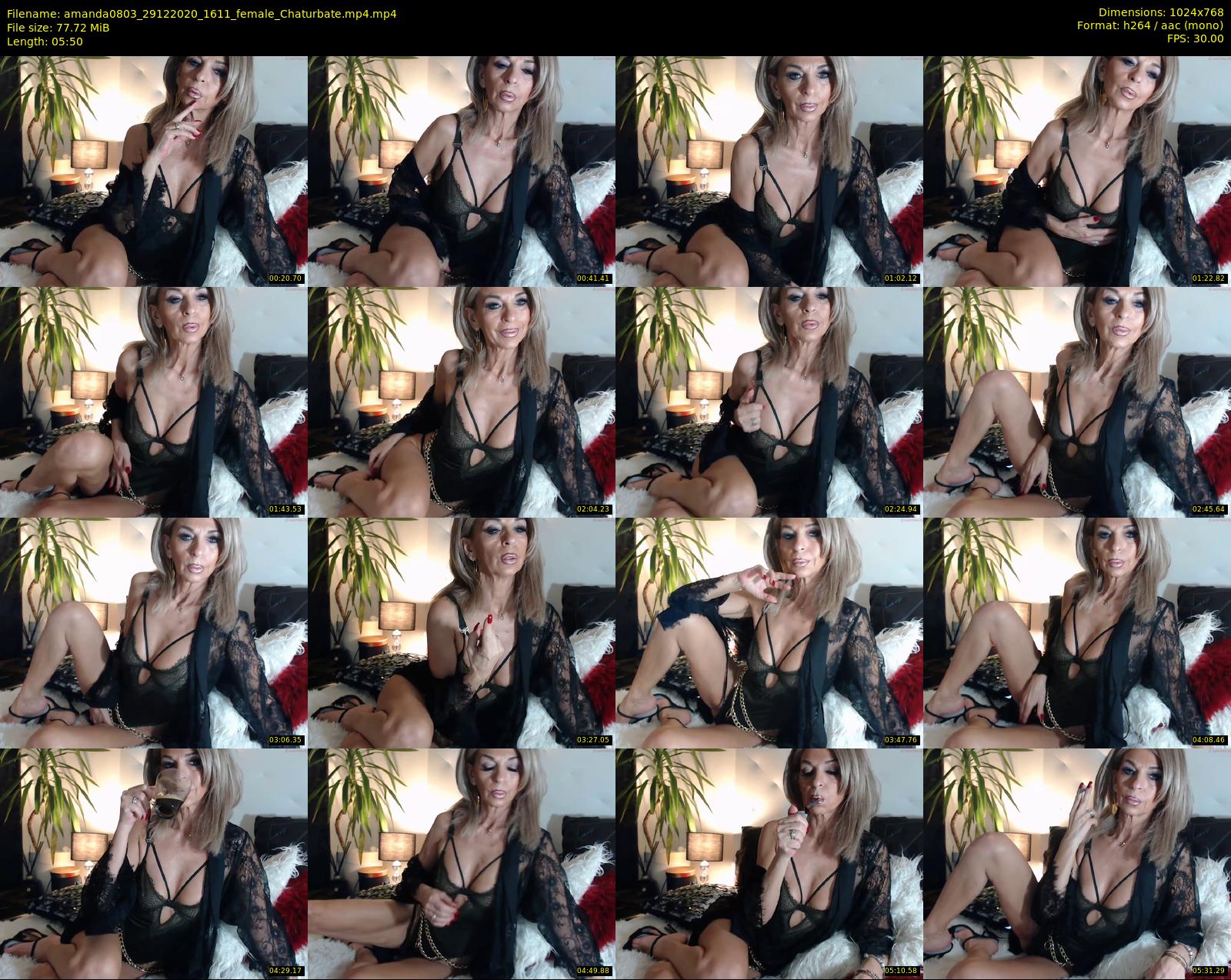 amanda0803 — 6 minute Chaturbate female cam show recording, 720p, Dec 29, 2020