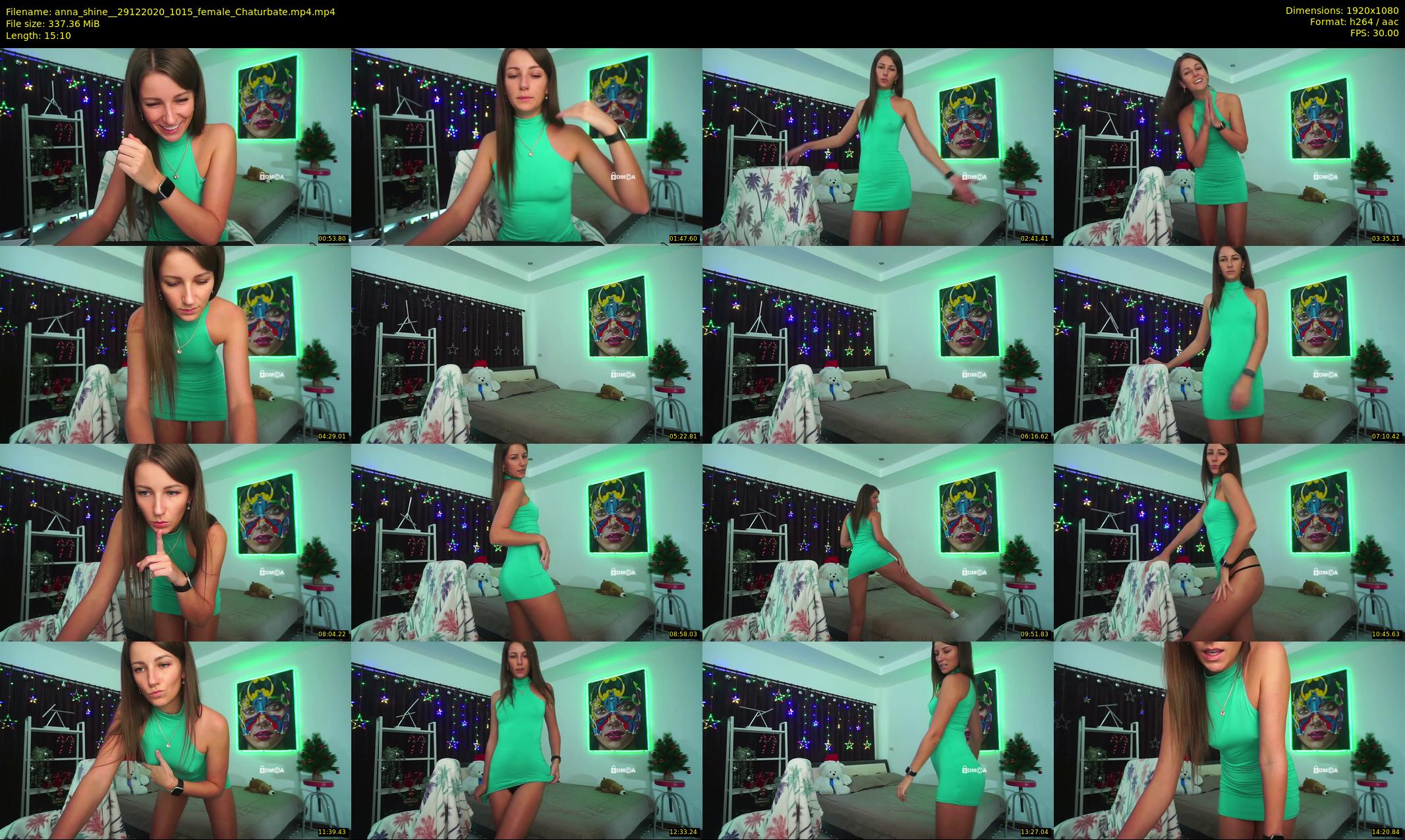 anna_shine_ — 16 minute Chaturbate female cam show recording, 1080p, Dec 29, 2020