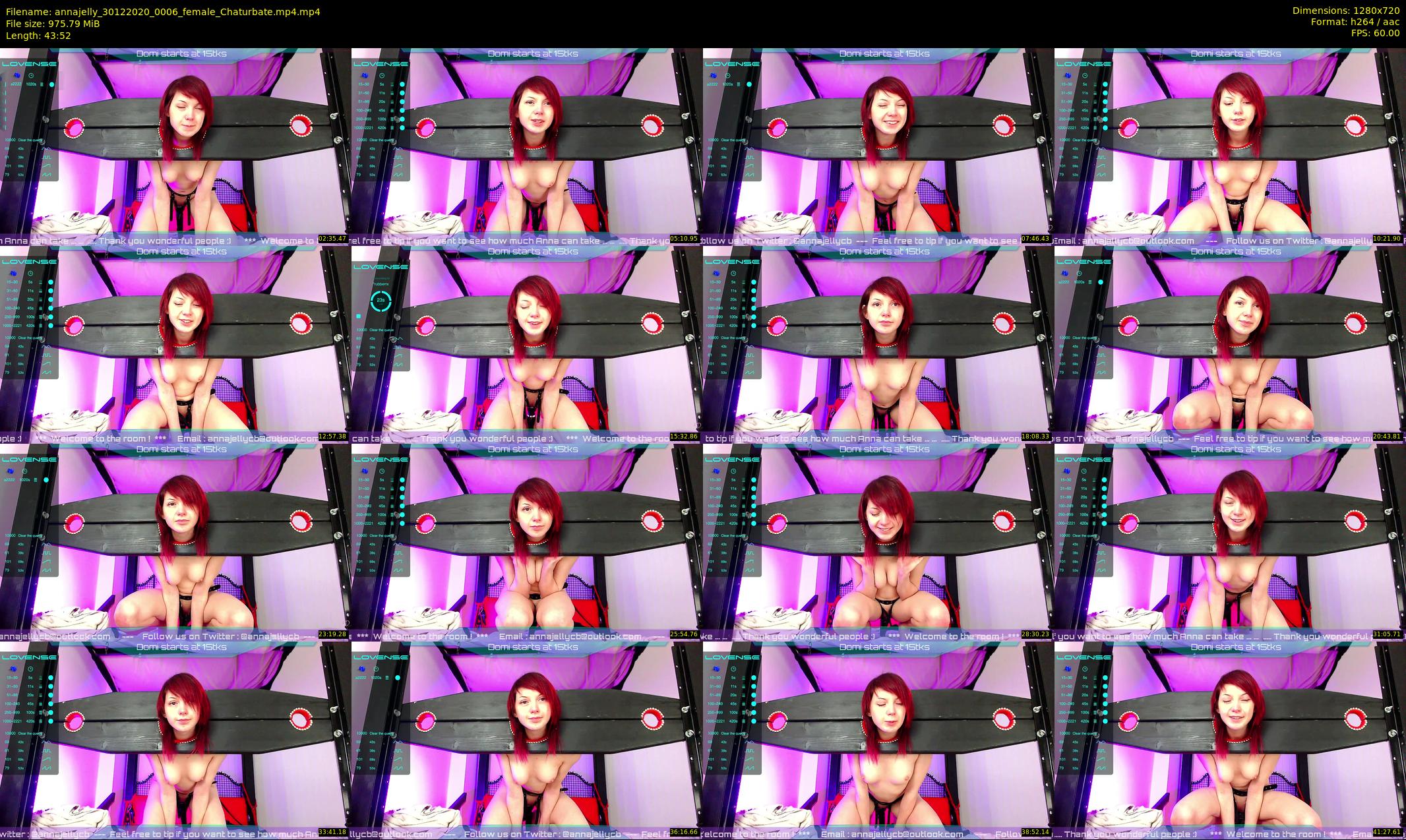 annajelly — 44 minute Chaturbate couple cam show recording, 720p, Dec 30, 2020