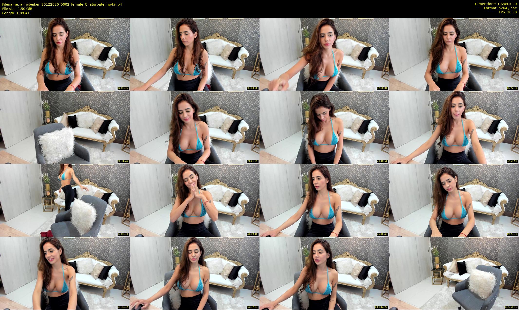 annybeiker — 70 minute Chaturbate female cam show recording, 1080p, Dec 30, 2020