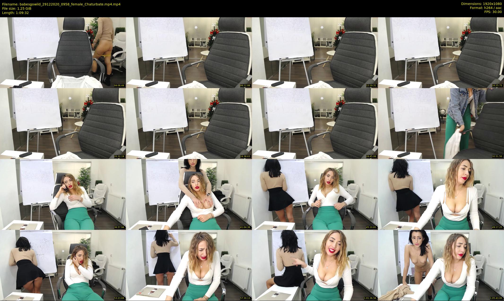 babesgowild — 70 minute Chaturbate couple cam show recording, 1080p, Dec 29, 2020