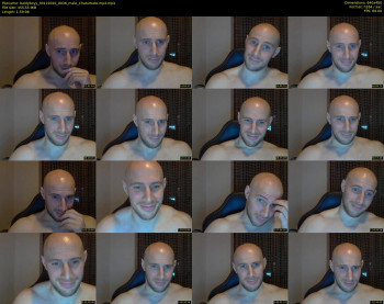 baldyboyy — 120 minute Chaturbate male cam show recording, 480p, Dec 30, 2020