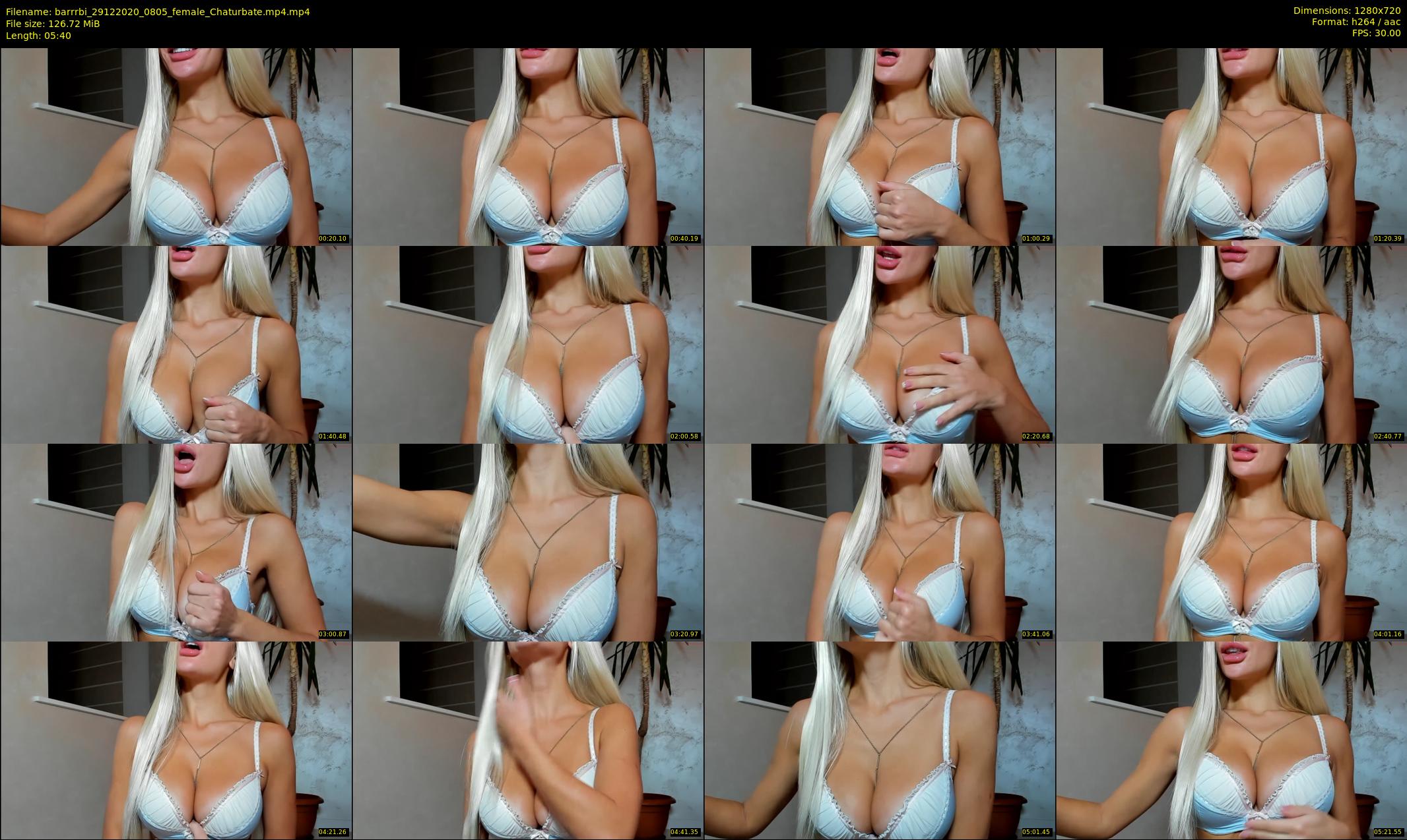barrrbi — 6 minute Chaturbate female cam show recording, 720p, Dec 29, 2020