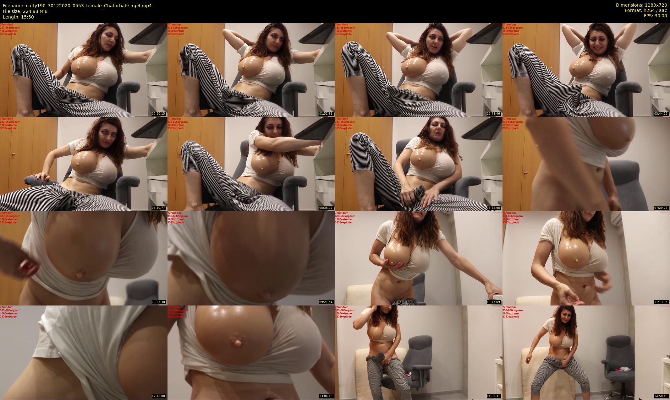 catty190 — 16 minute Chaturbate female cam show recording, 720p, Dec 30, 2020