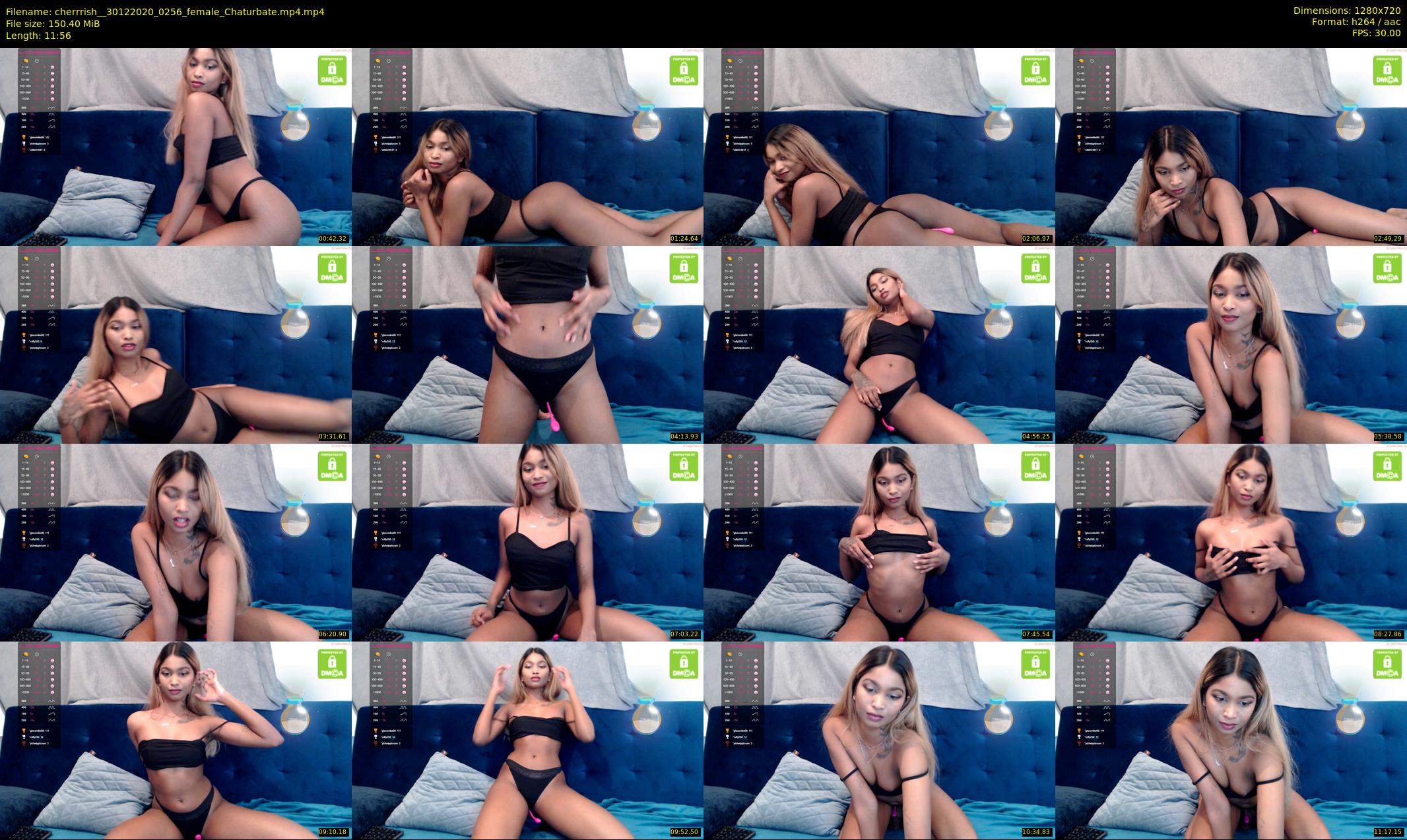 cherrrish_ — 12 minute Chaturbate female cam show recording, 720p, Dec 30, 2020