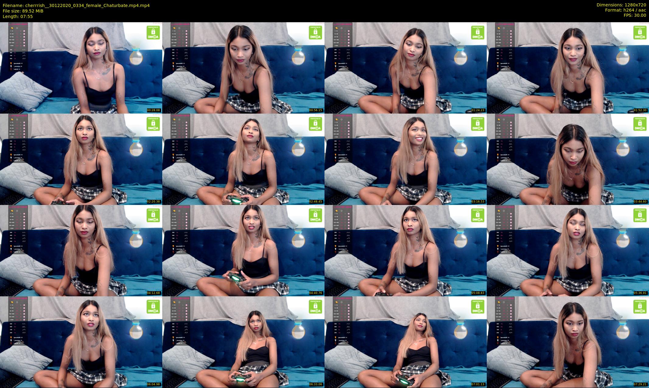 cherrrish_ — 8 minute Chaturbate female cam show recording, 720p, Dec 30, 2020