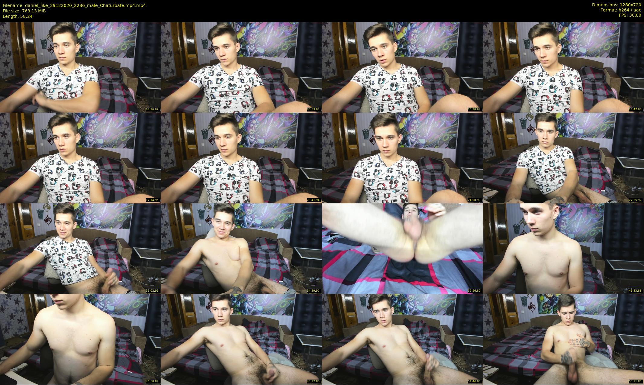 daniel_like — 59 minute Chaturbate male cam show recording, 720p, Dec 29, 2020