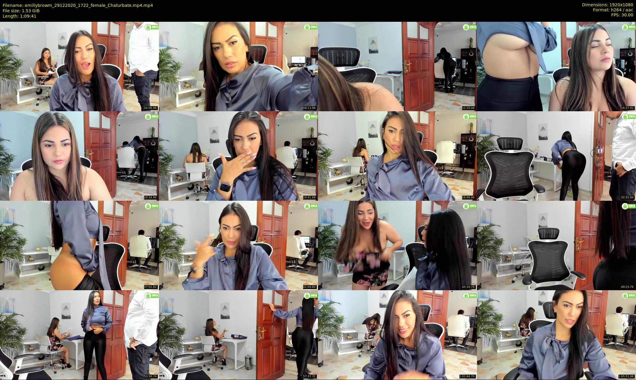 emillybrowm — 70 minute Chaturbate couple cam show recording, 1080p, Dec 29, 2020