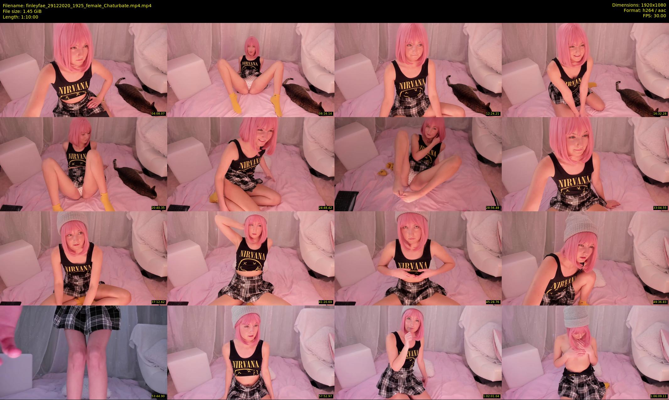 finleyfae — 70 minute Chaturbate female cam show recording, 1080p, Dec 29, 2020