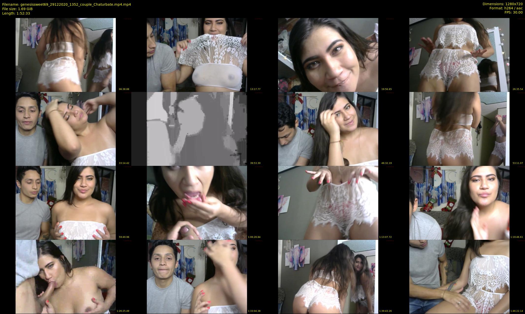 genesissweet69 — 113 minute Chaturbate couple cam show recording, 720p, Dec 29, 2020