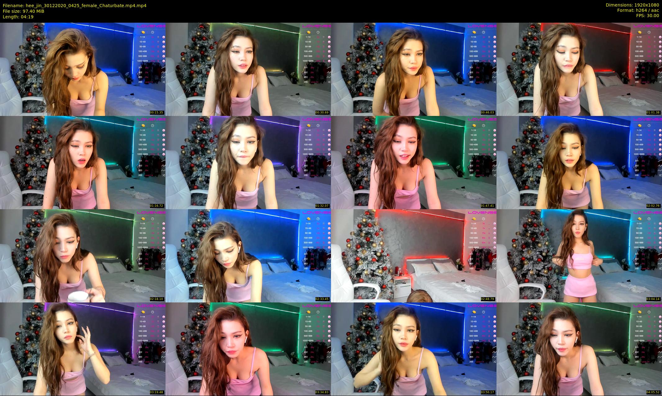 hee_jin — 5 minute Chaturbate female cam show recording, 1080p, Dec 30, 2020