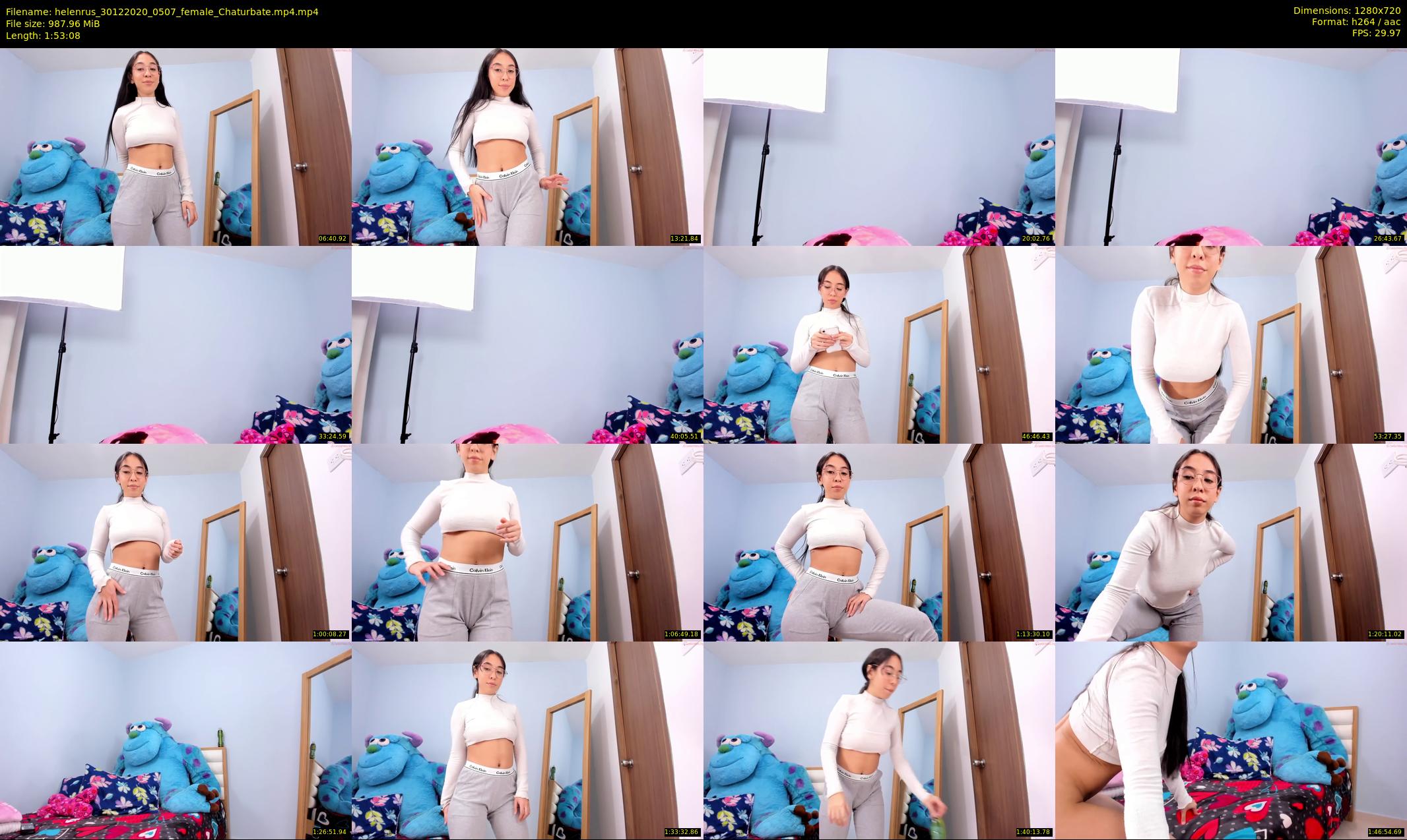 helenrus — 114 minute Chaturbate female cam show recording, 720p, Dec 30, 2020