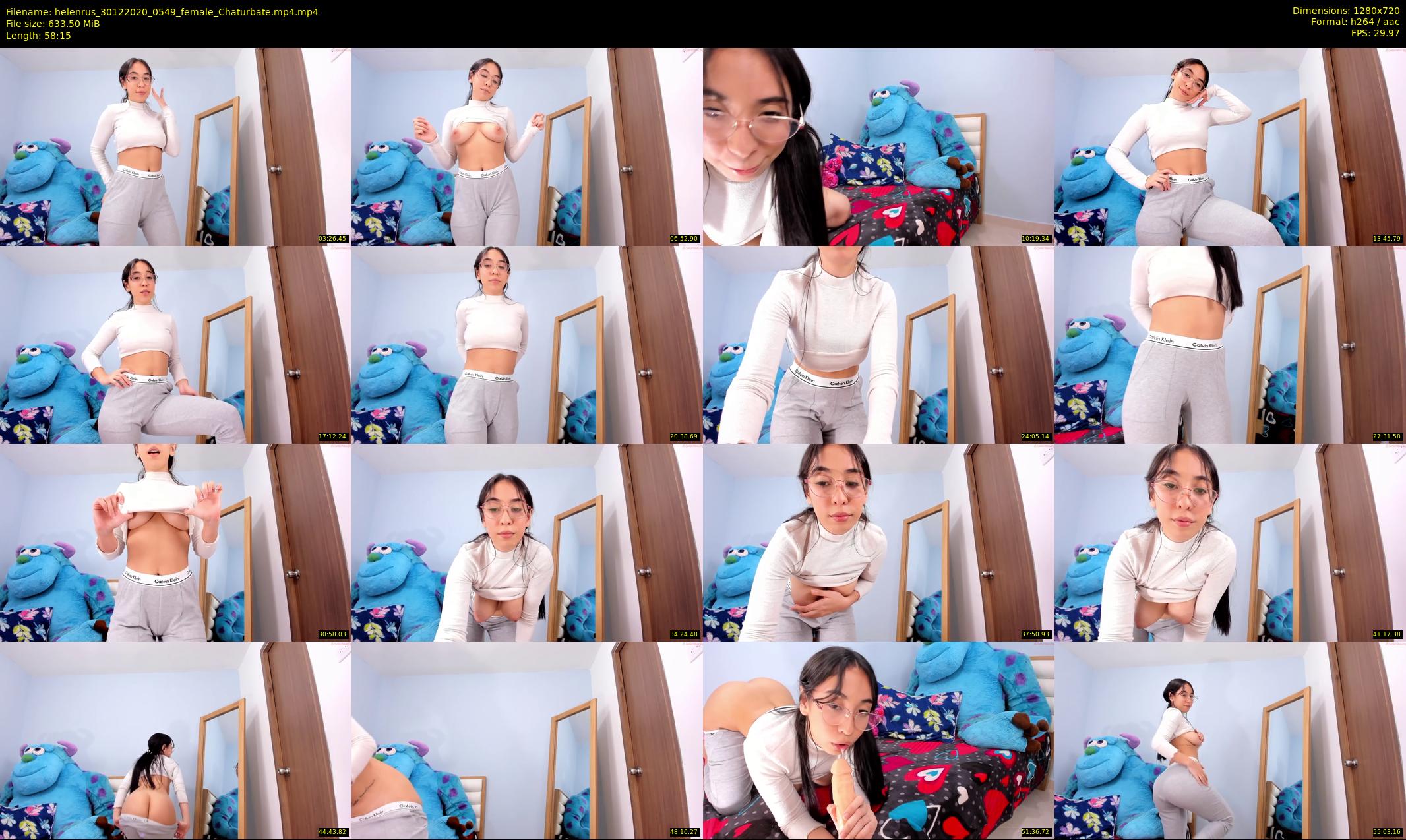helenrus — 59 minute Chaturbate female cam show recording, 720p, Dec 30, 2020