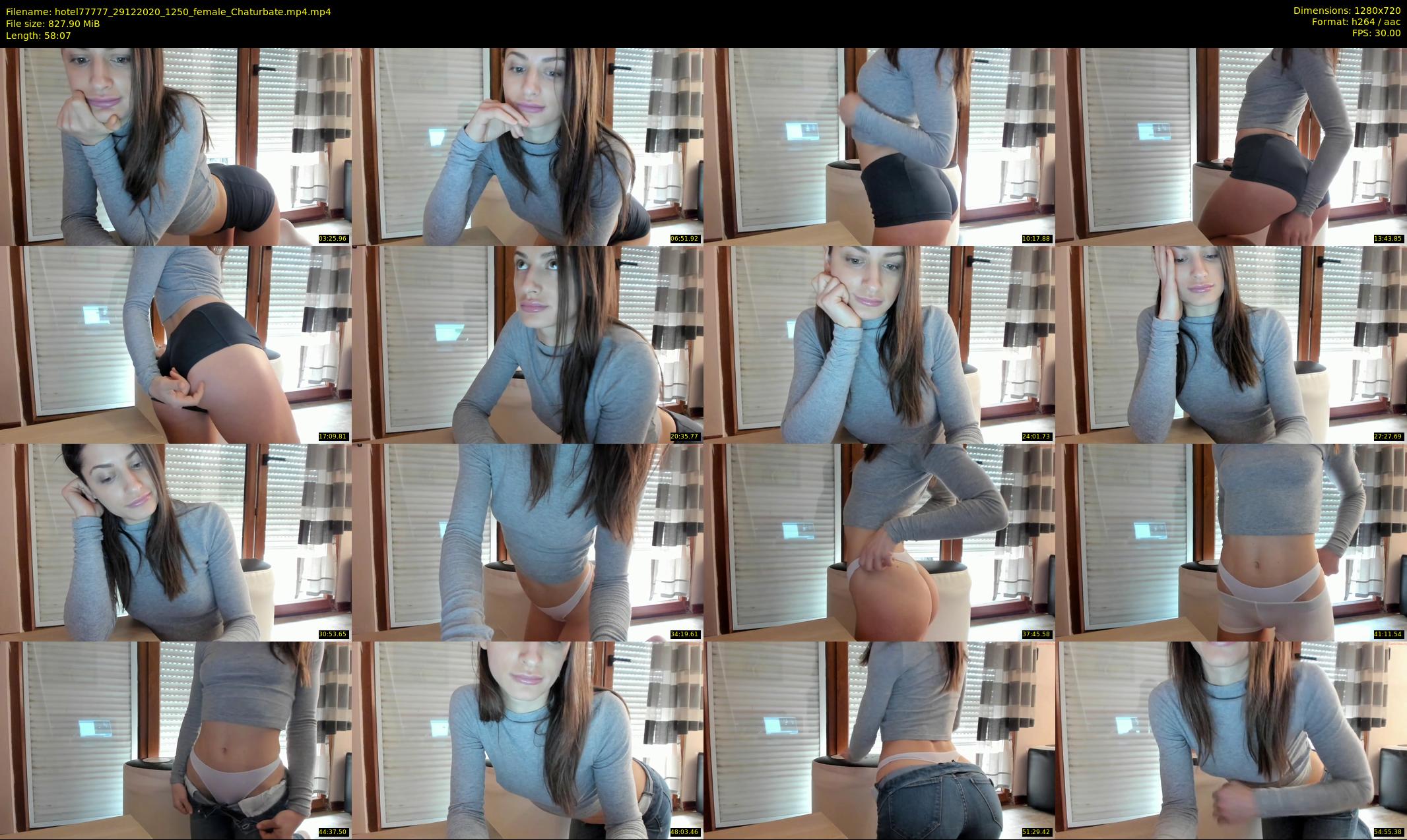 hotel77777 — 59 minute Chaturbate female cam show recording, 720p, Dec 29, 2020