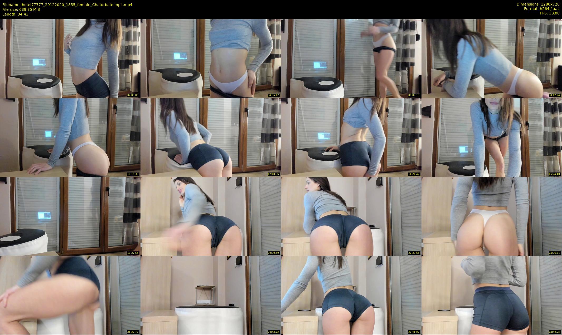 hotel77777 — 35 minute Chaturbate female cam show recording, 720p, Dec 29, 2020