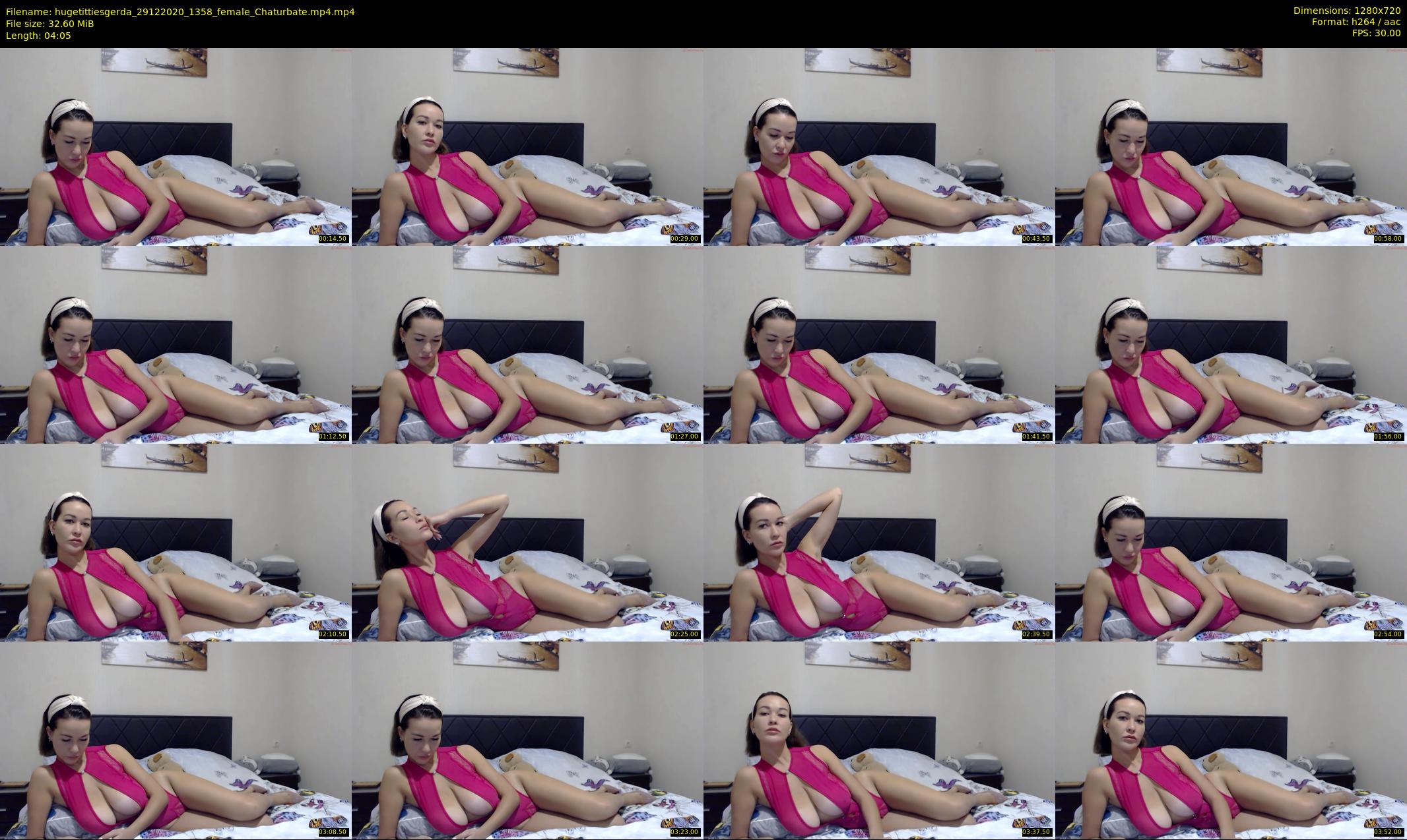 hugetittiesgerda — 5 minute Chaturbate female cam show recording, 720p, Dec 29, 2020