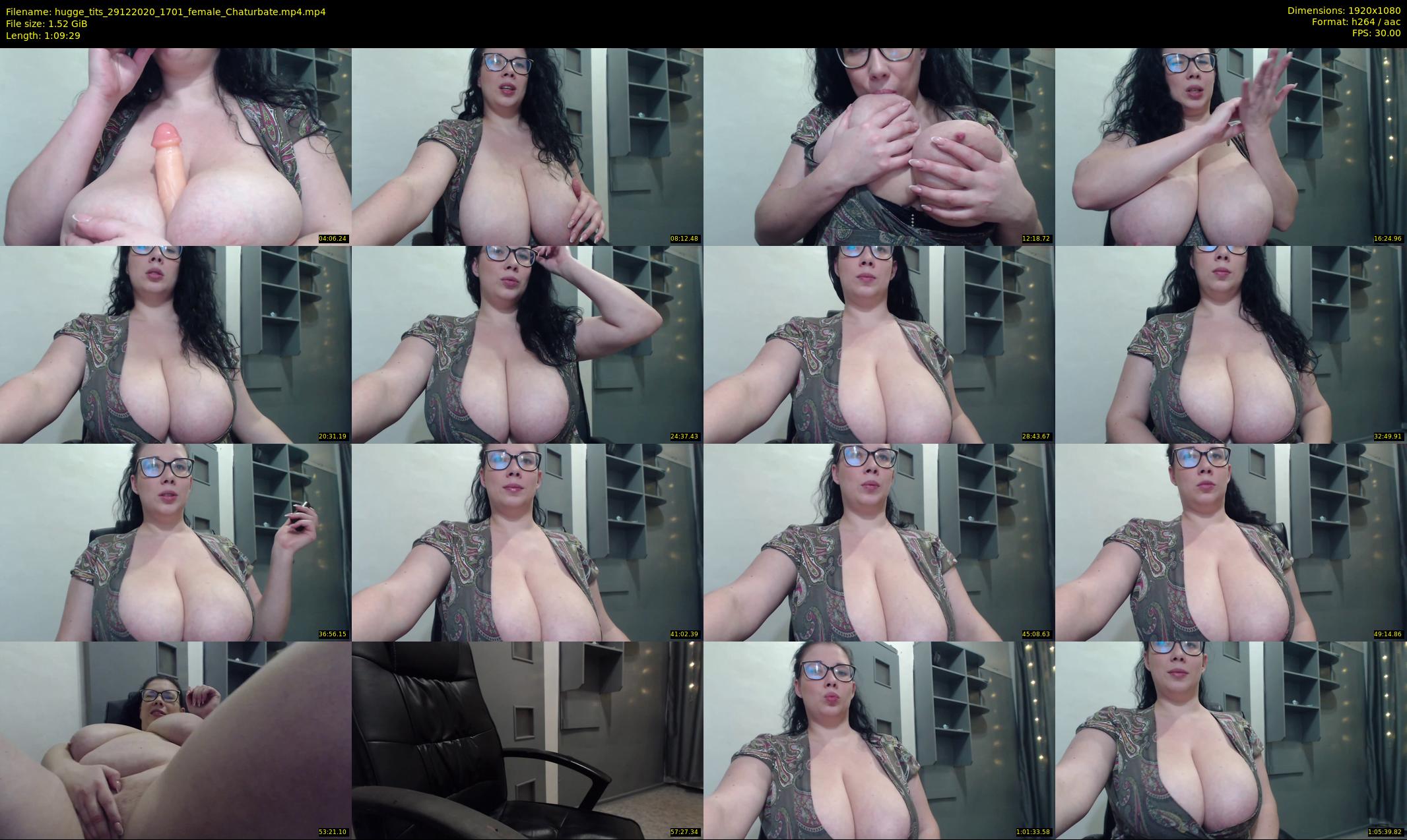 hugge_tits — 70 minute Chaturbate female cam show recording, 1080p, Dec 29, 2020
