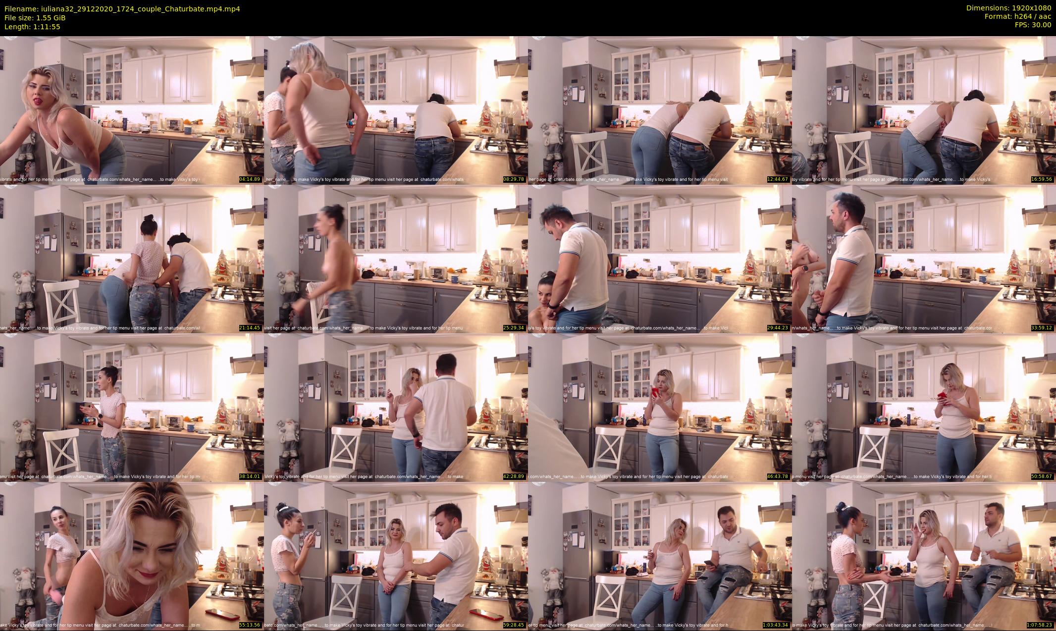 iuliana32 — 72 minute Chaturbate couple cam show recording, 1080p, Dec 29, 2020
