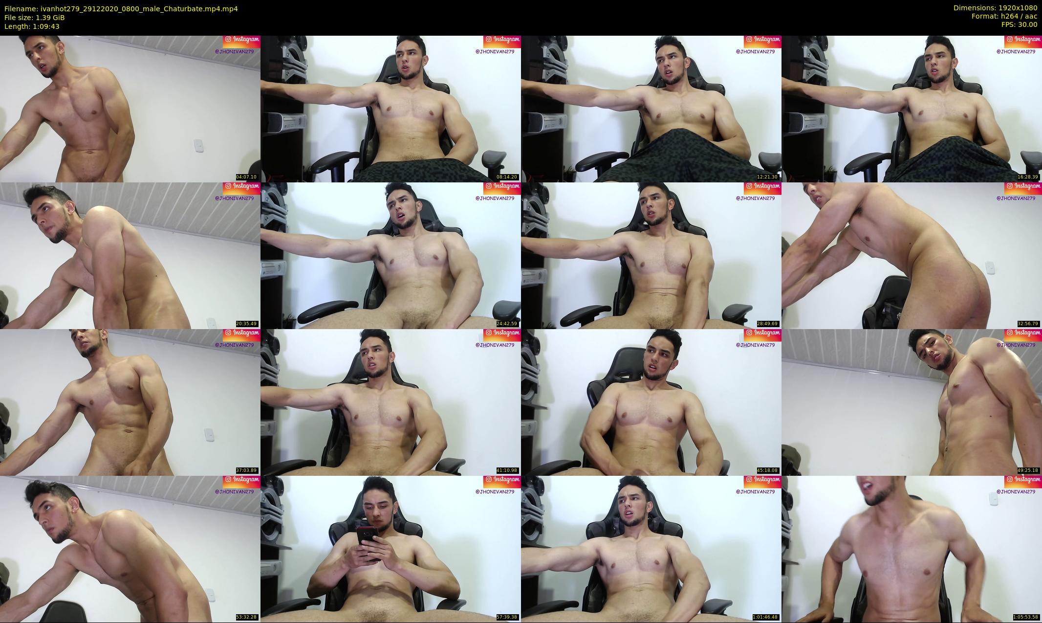 ivanhot279 — 70 minute Chaturbate male cam show recording, 1080p, Dec 29, 2020