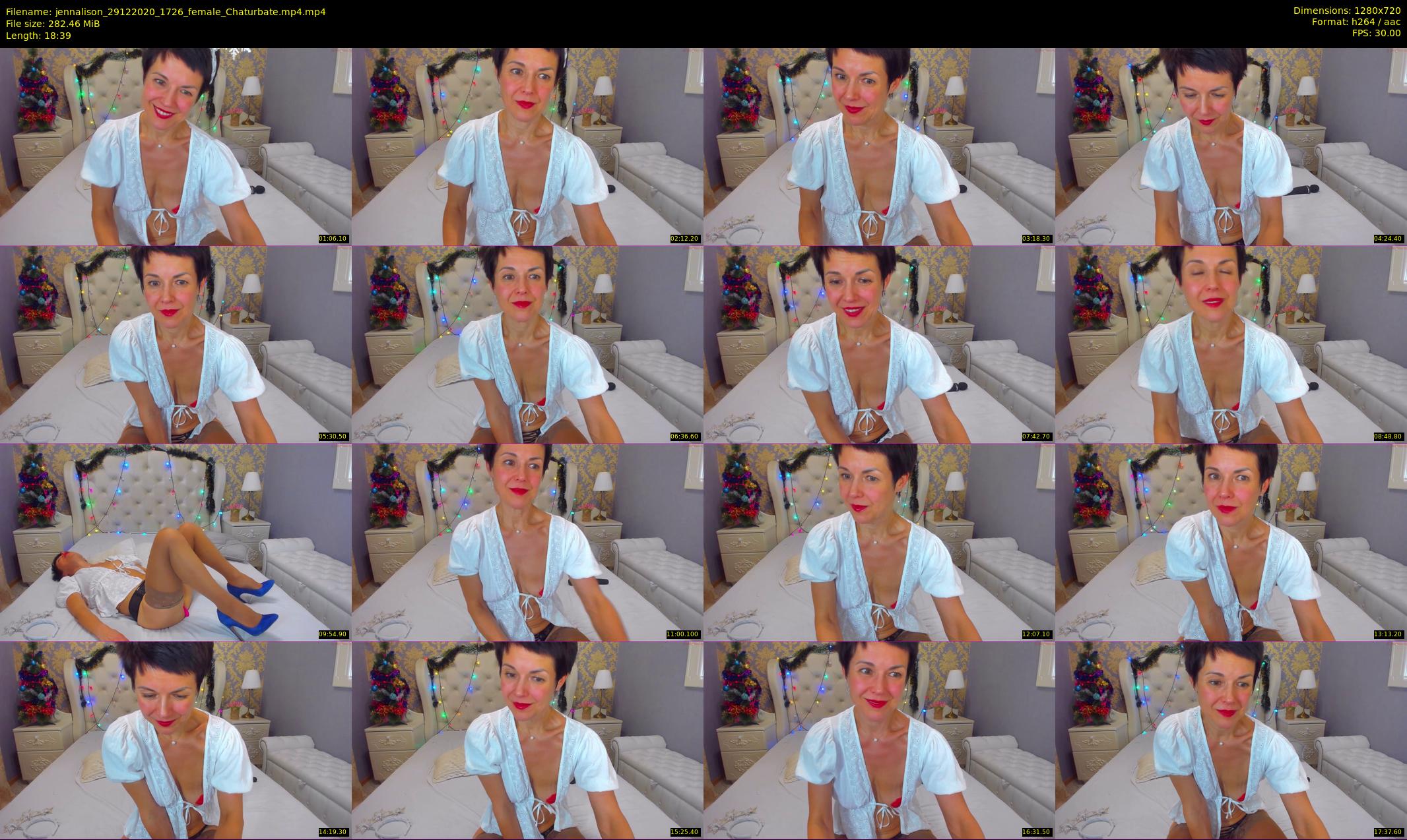 jennalison — 19 minute Chaturbate female cam show recording, 720p, Dec 29, 2020